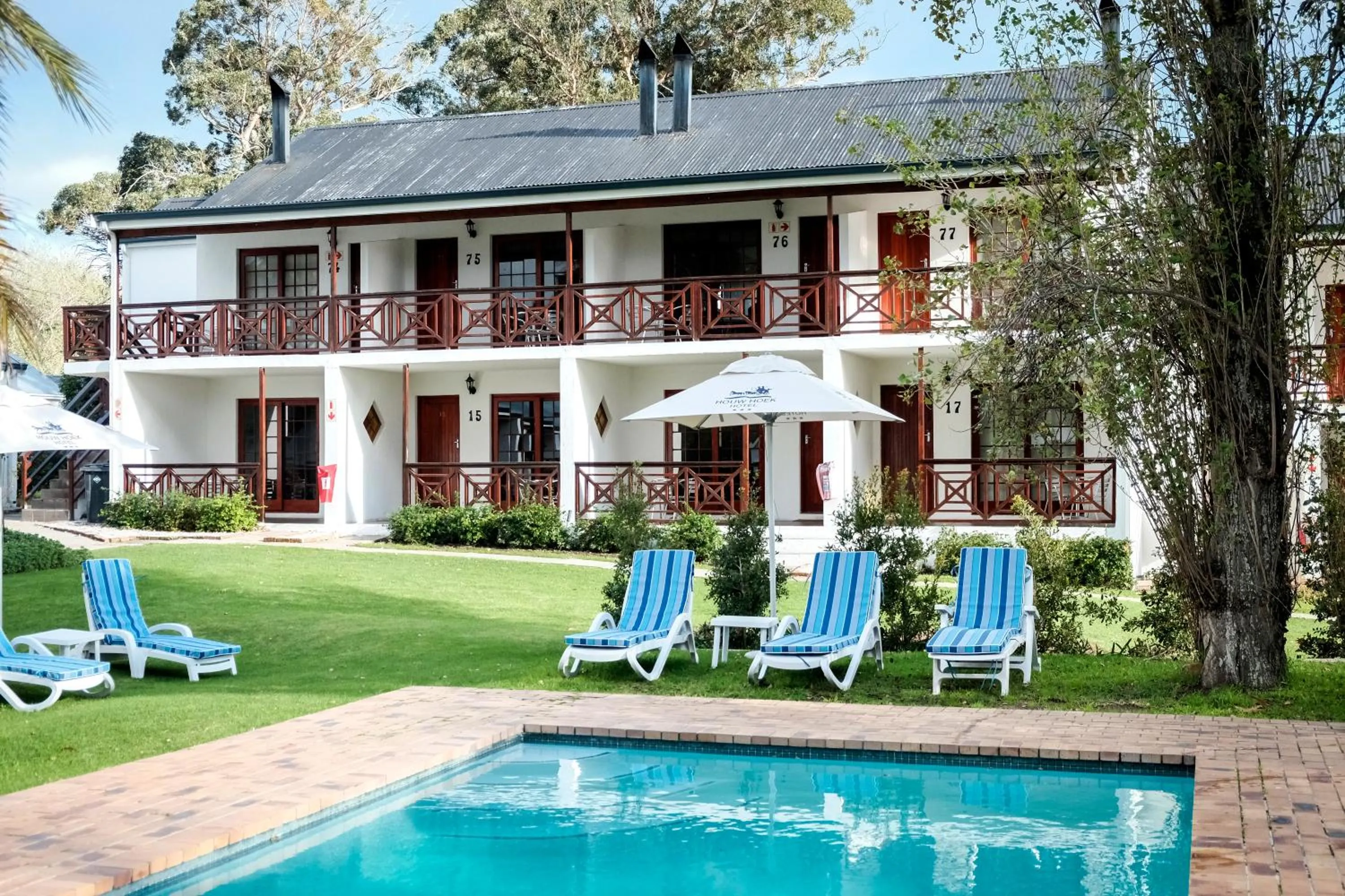 Garden in Houw Hoek Hotel