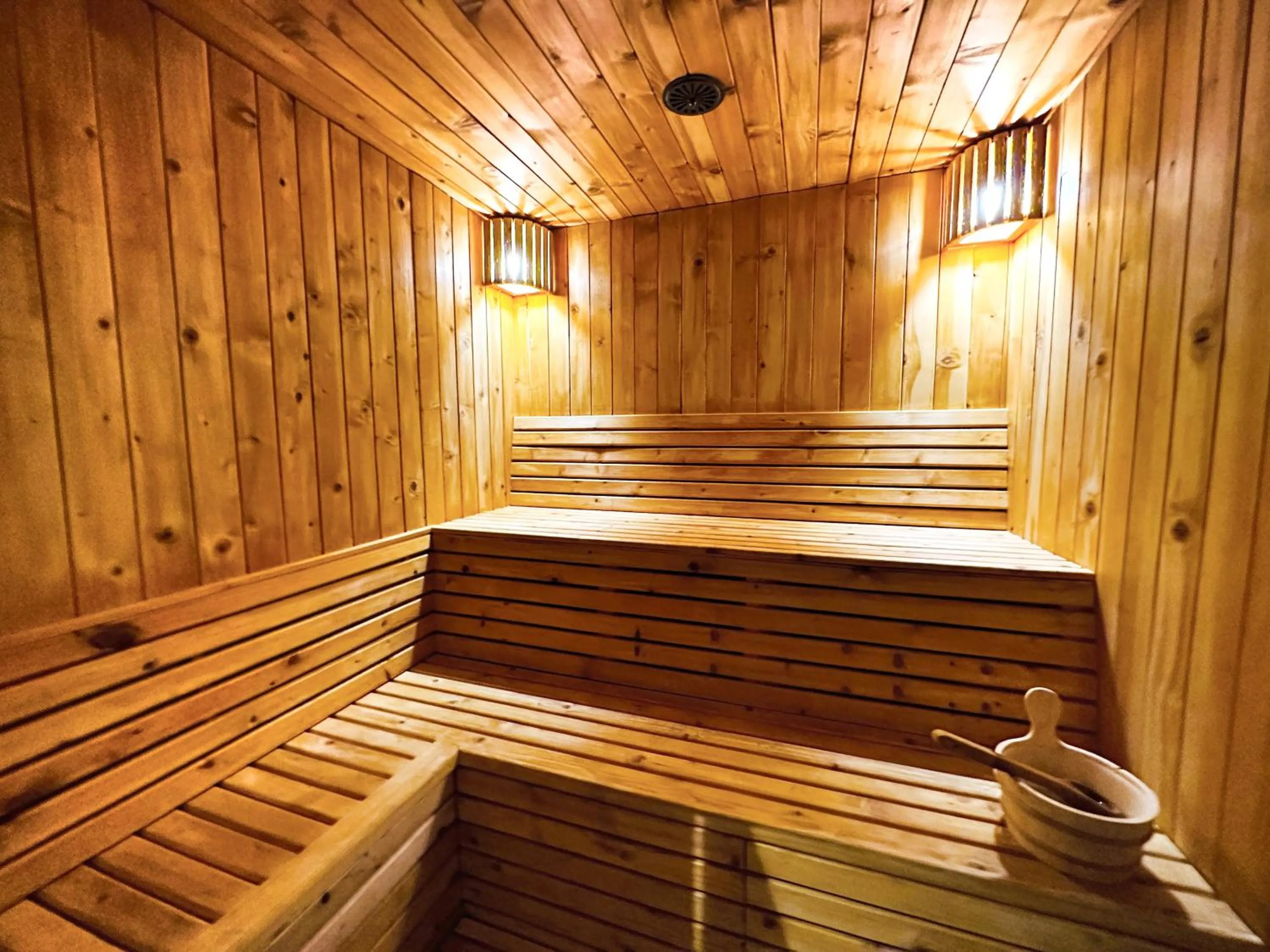 Sauna in Houw Hoek Hotel