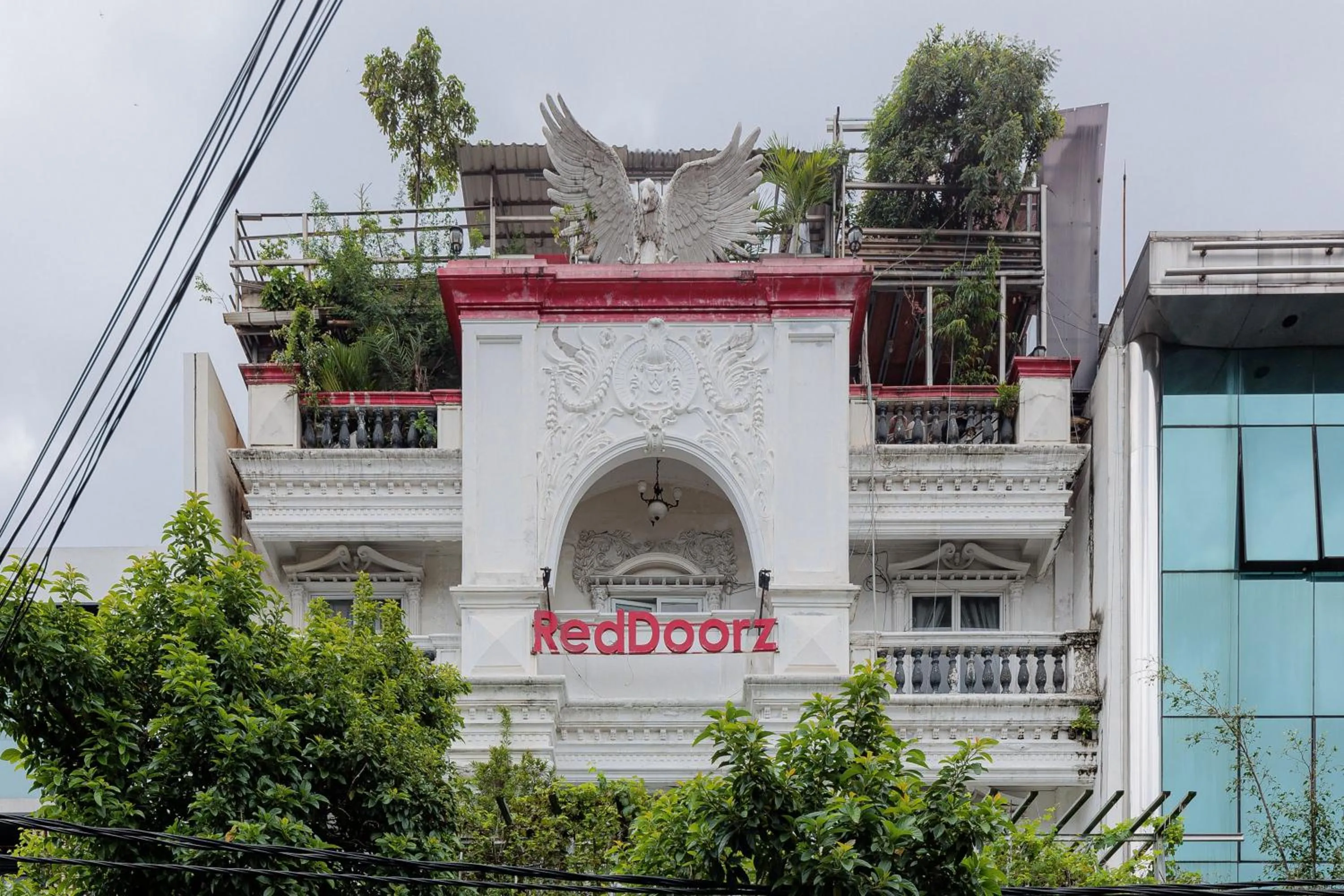 Facade/entrance in RedDoorz Plus @ Guntur Raya Setiabudi