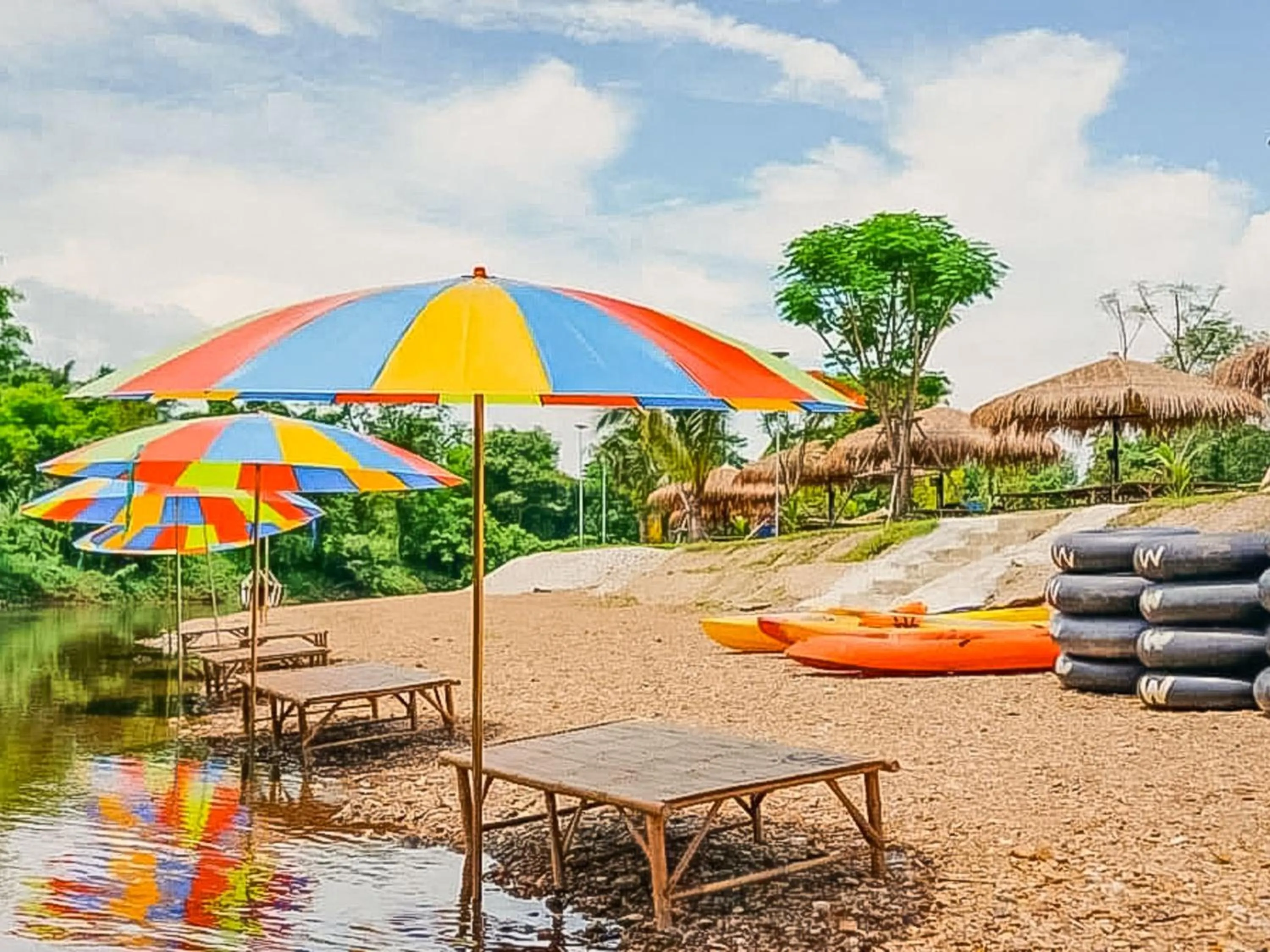 Natural landscape in Wangyao Riverside Resort