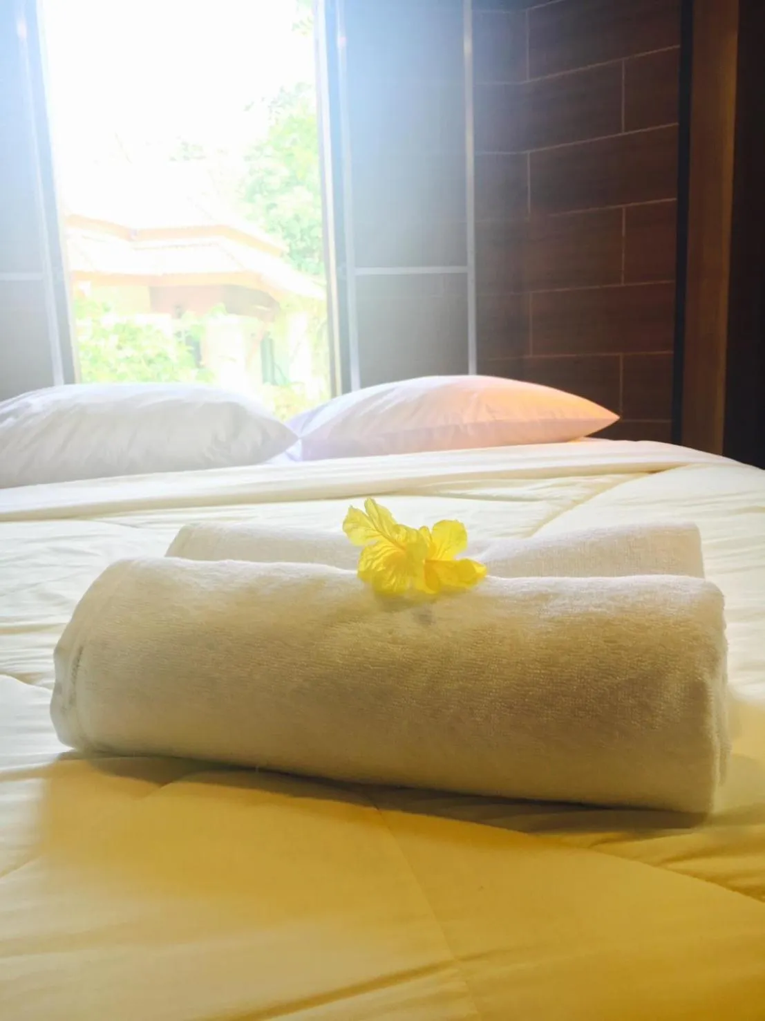 Bed in Wangyao Riverside Resort