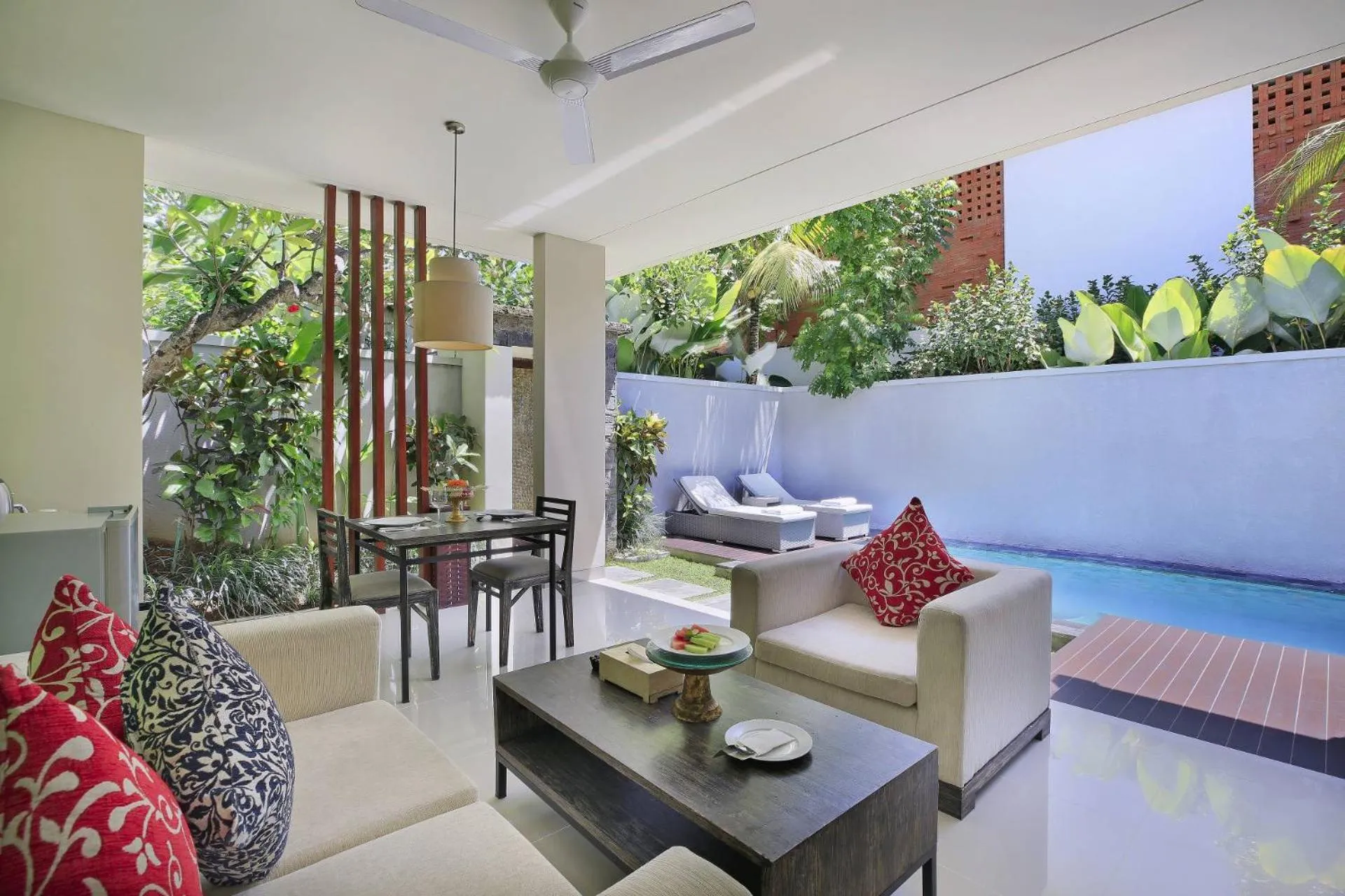 Living room in Royal Samaja Villas