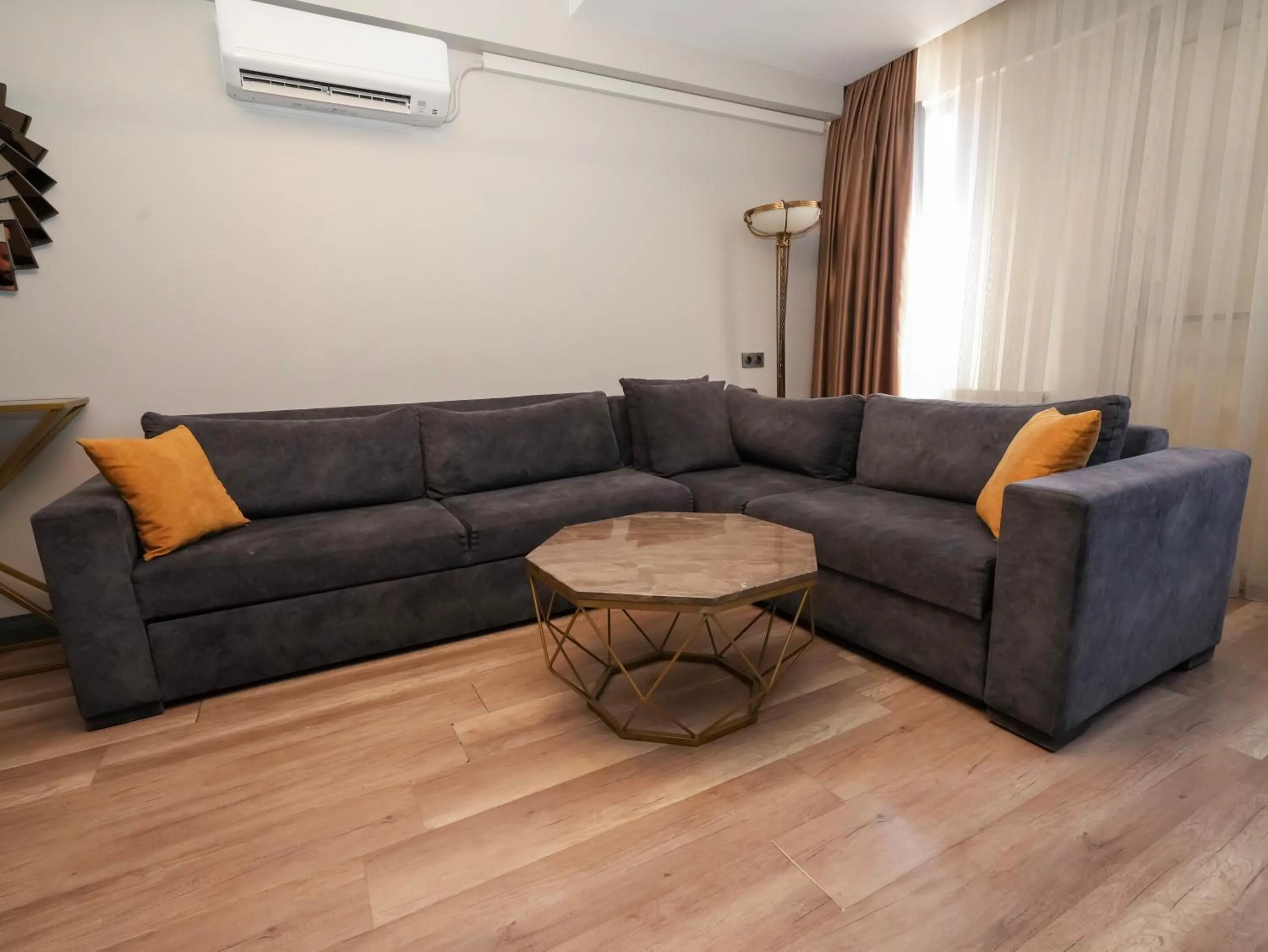 Living room in No 139 Apartments