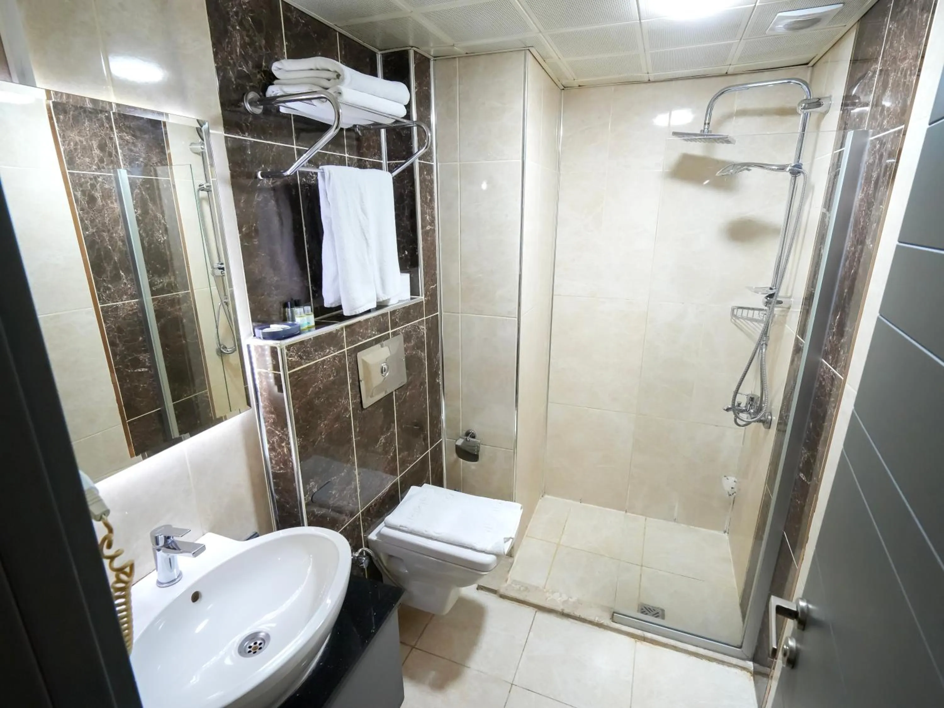 Shower in No 139 Apartments