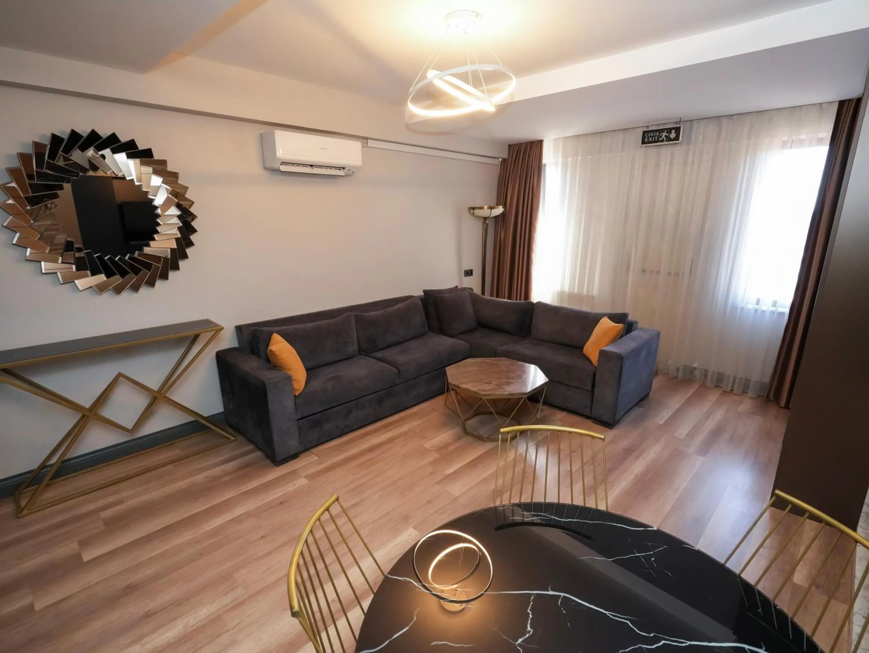 Living room in No 139 Apartments