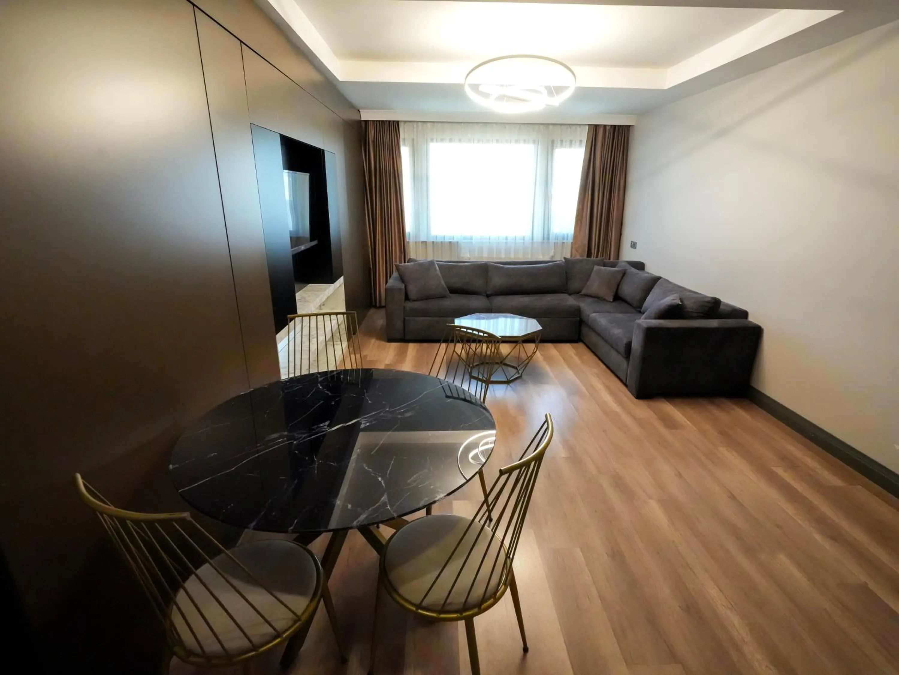 Living room in No 139 Apartments