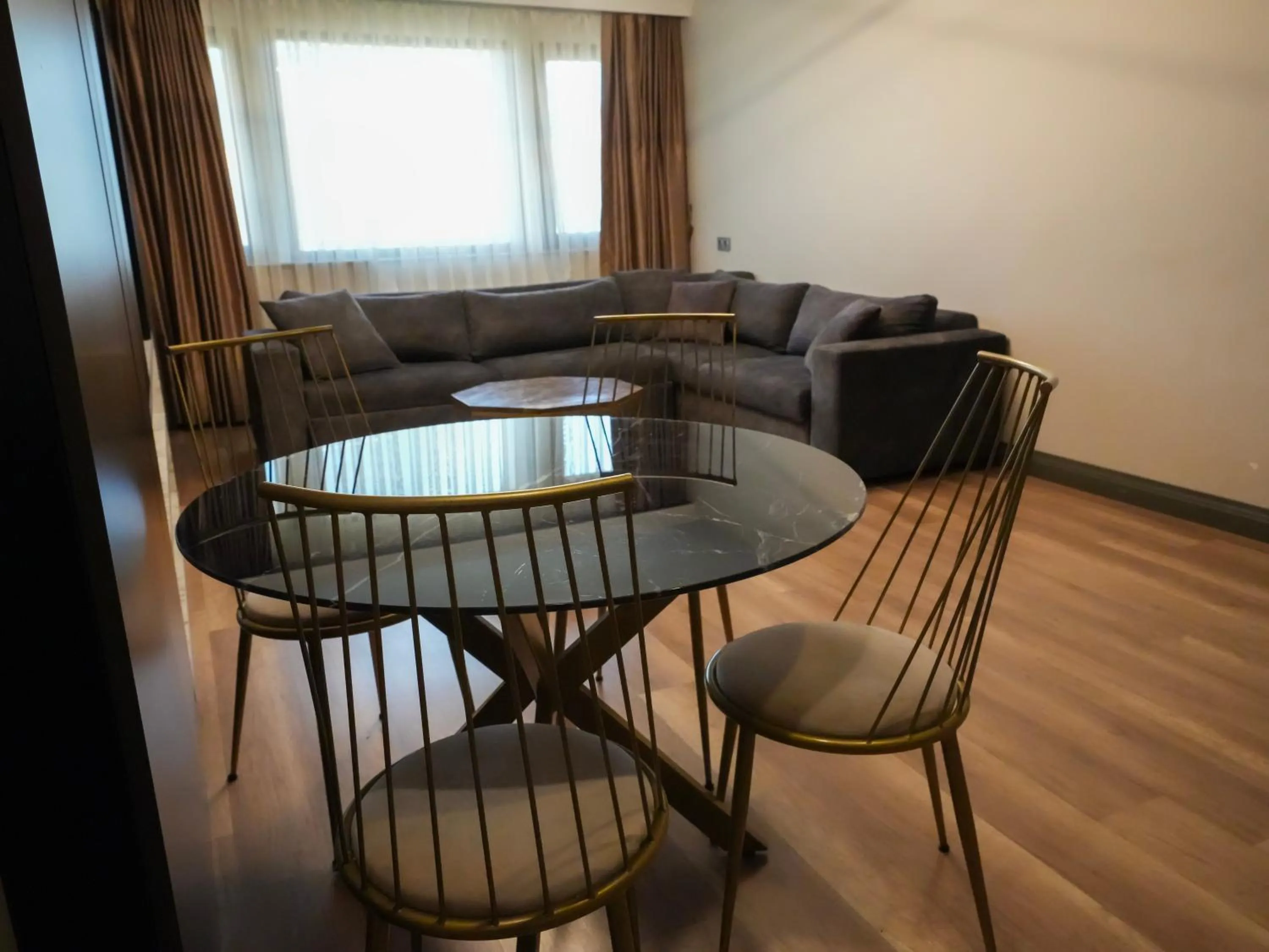 Living room in No 139 Apartments