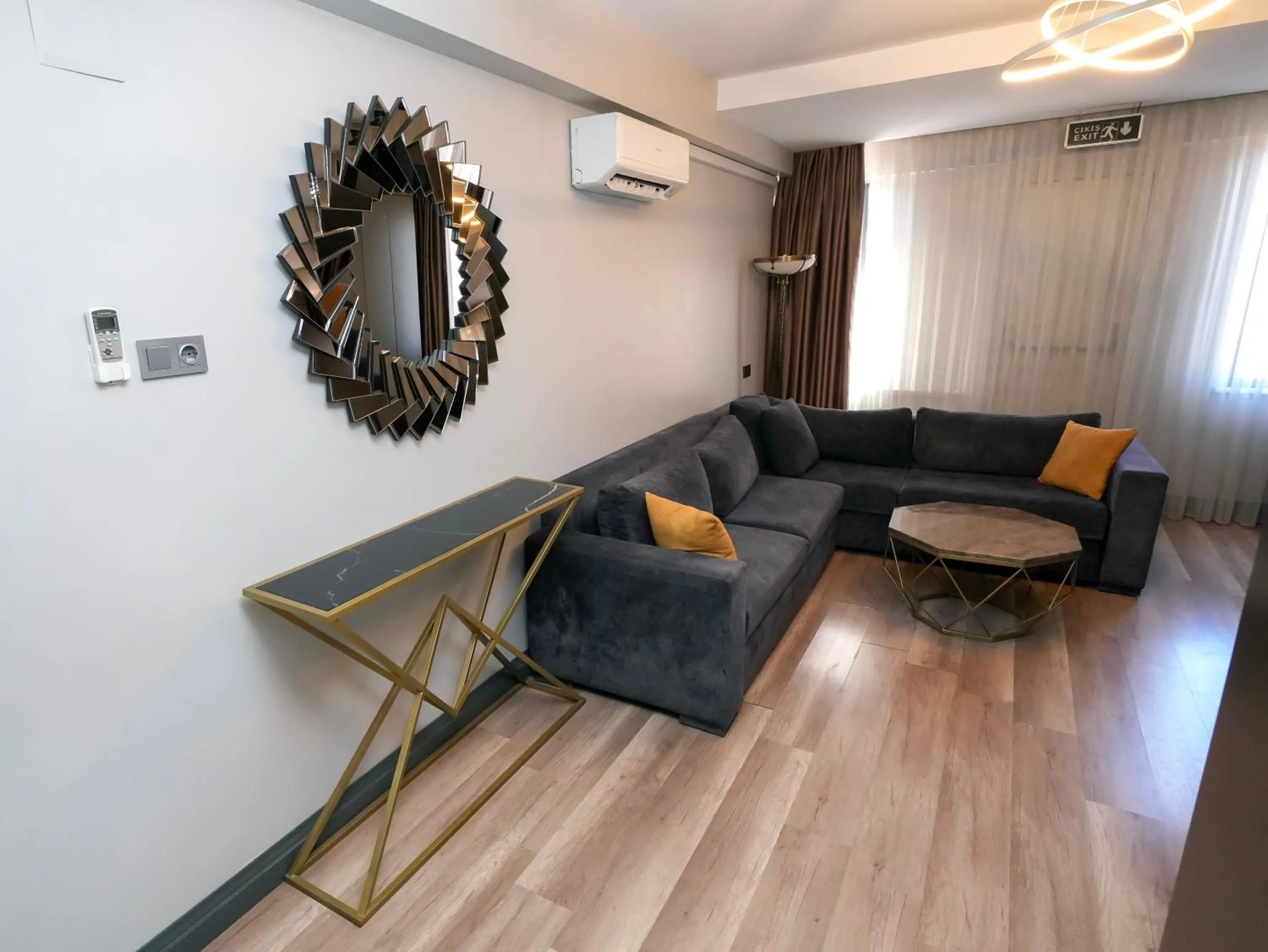 Living room in No 139 Apartments