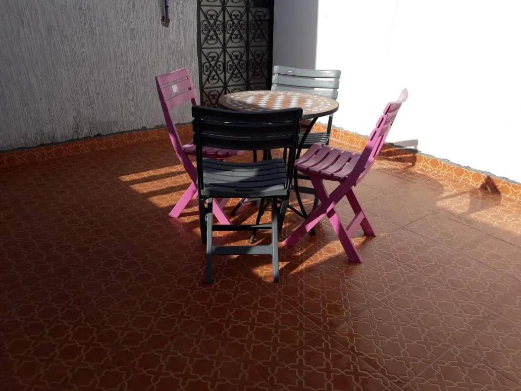 Patio in Etablissement moderne