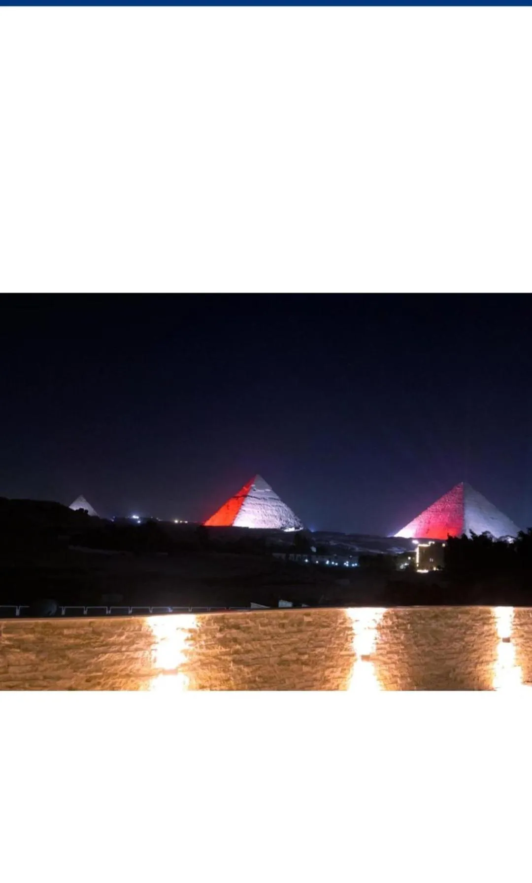 Property building in Falcon pyramids inn