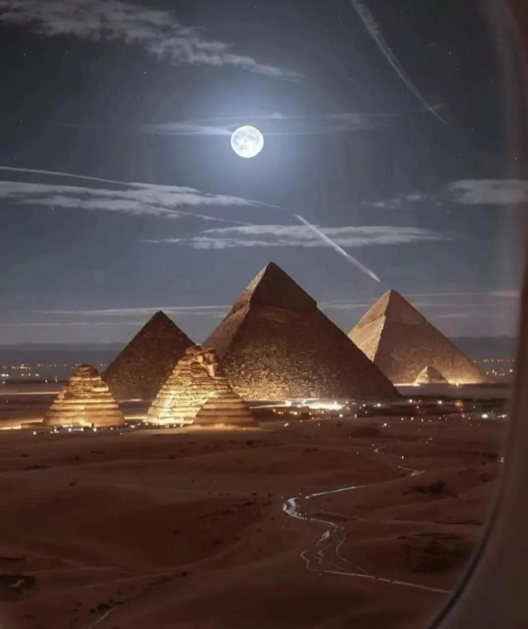 Nearby landmark in Falcon pyramids inn