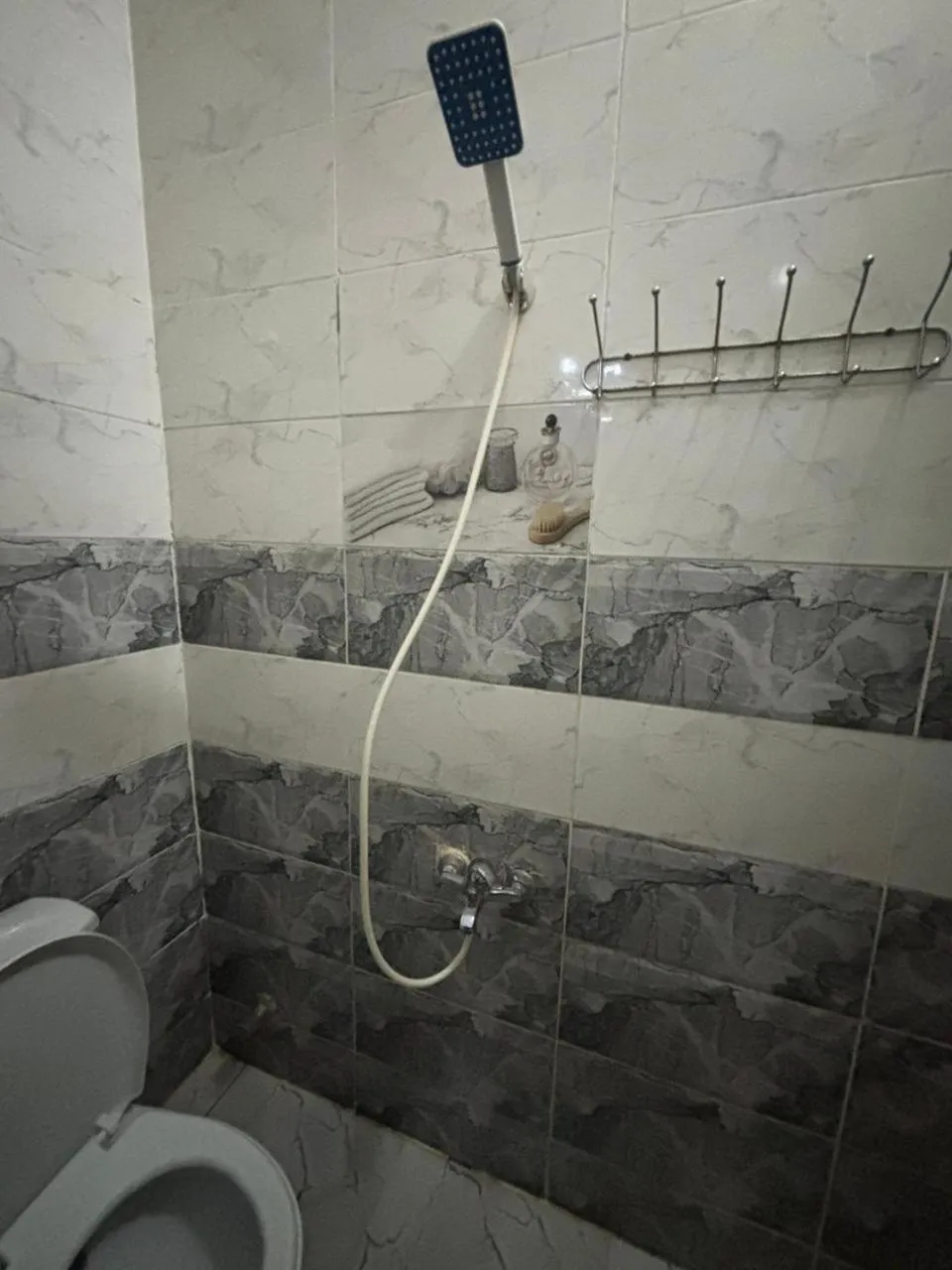 Shower in Falcon pyramids inn