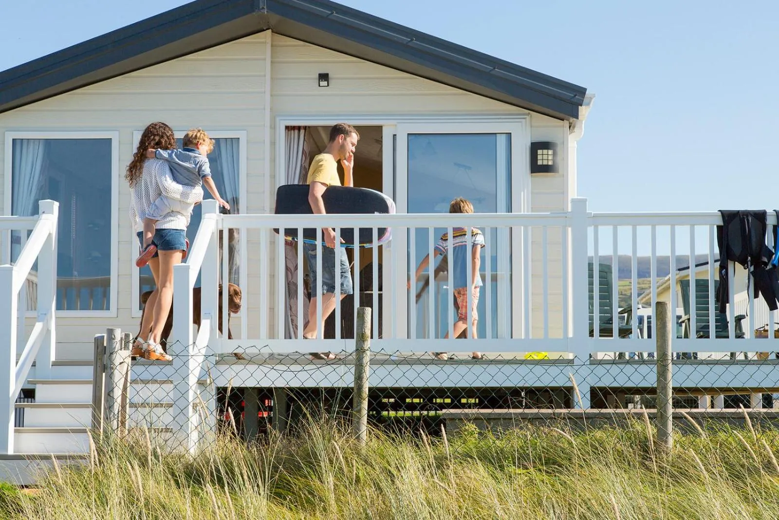 Facade/entrance in Barmouth Bay Holiday Park