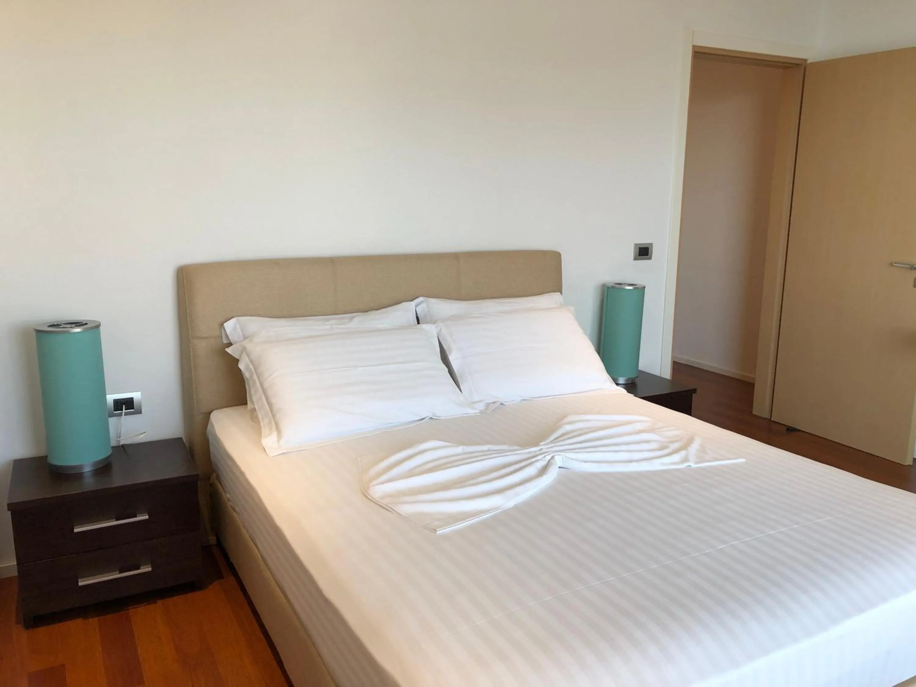 Bed in Nemesis Hotel