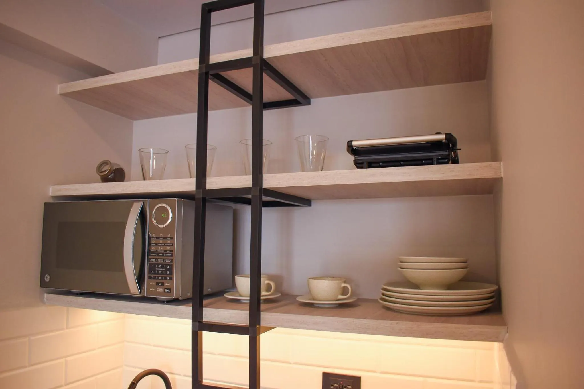 Kitchen or kitchenette in Hotel Ryo 74B Suites by Growing Group