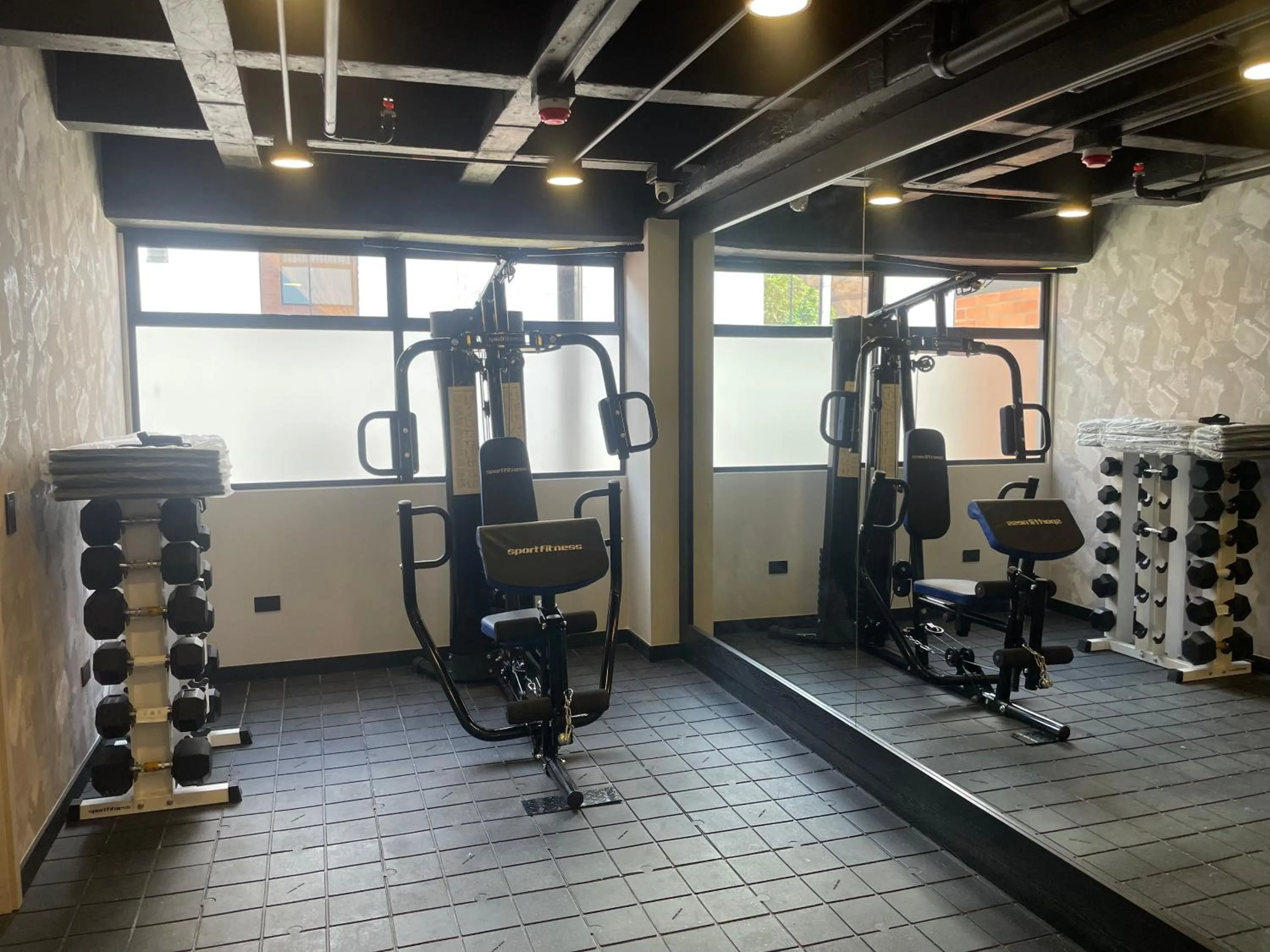 Fitness centre/facilities in Hotel Ryo 74B Suites by Growing Group