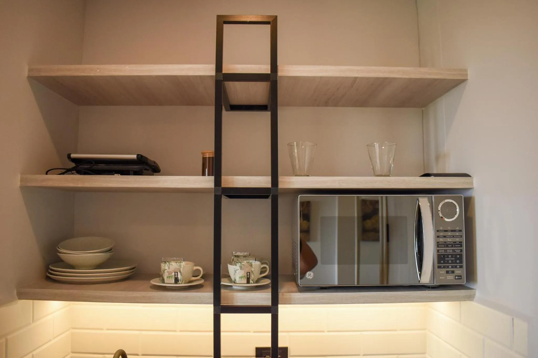 Kitchen or kitchenette in Hotel Ryo 74B Suites by Growing Group