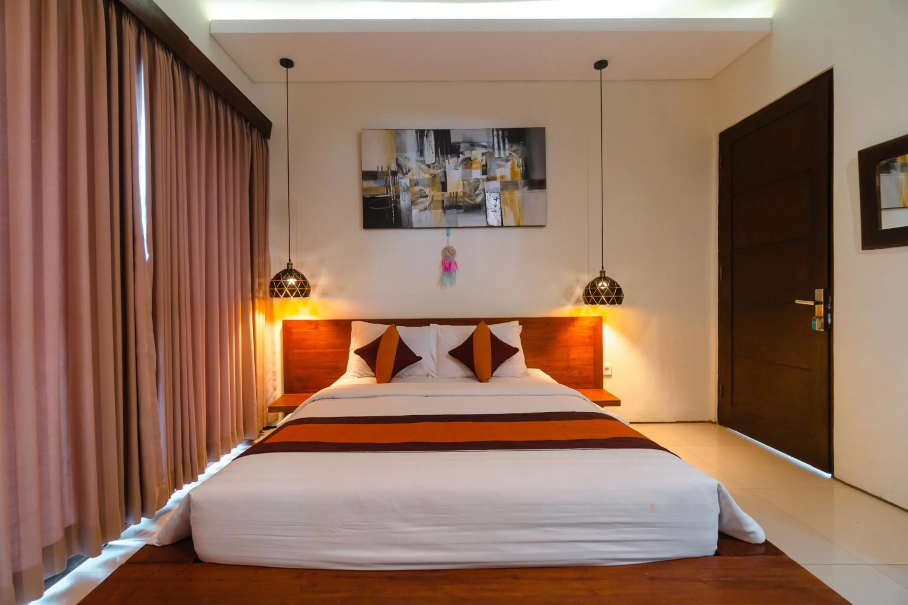 Bed in Villa C31 Seminyak