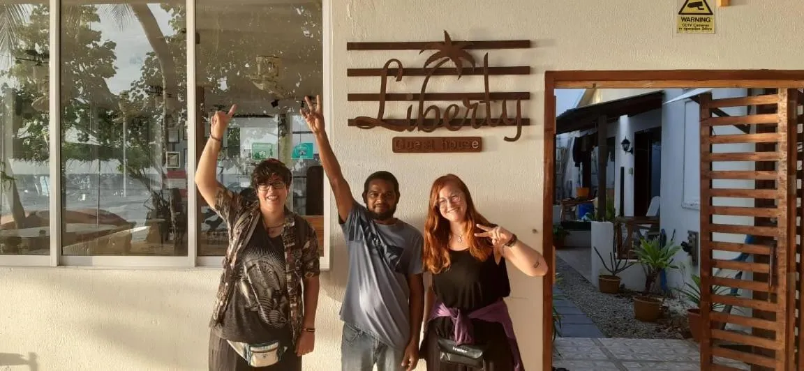People in Liberty Guesthouse Maldives