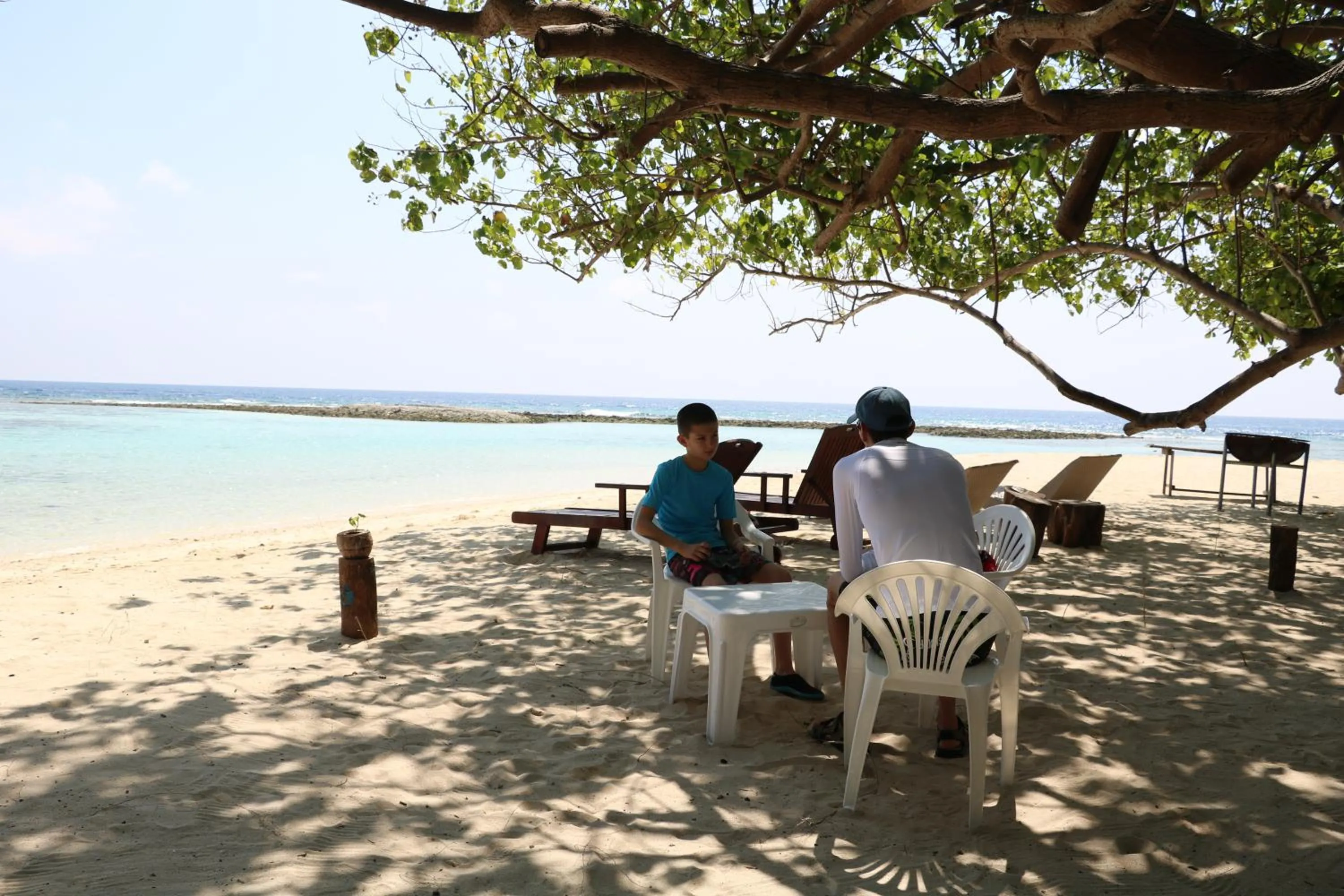 Property building in Liberty Guesthouse Maldives