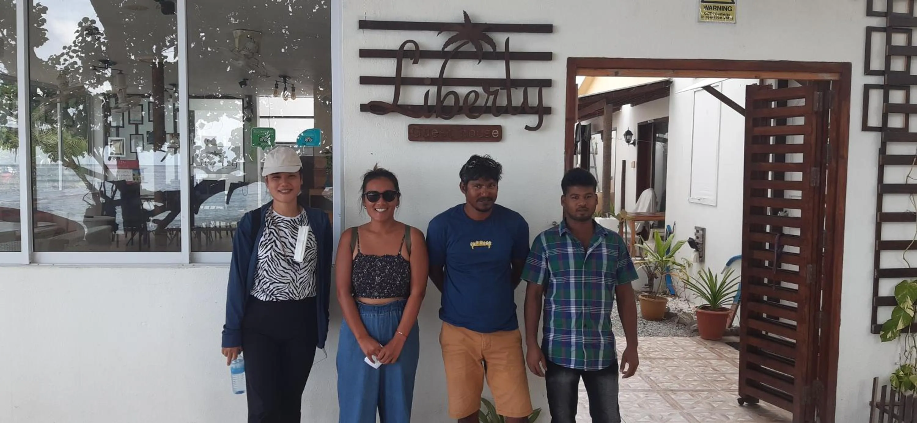 Guests in Liberty Guesthouse Maldives