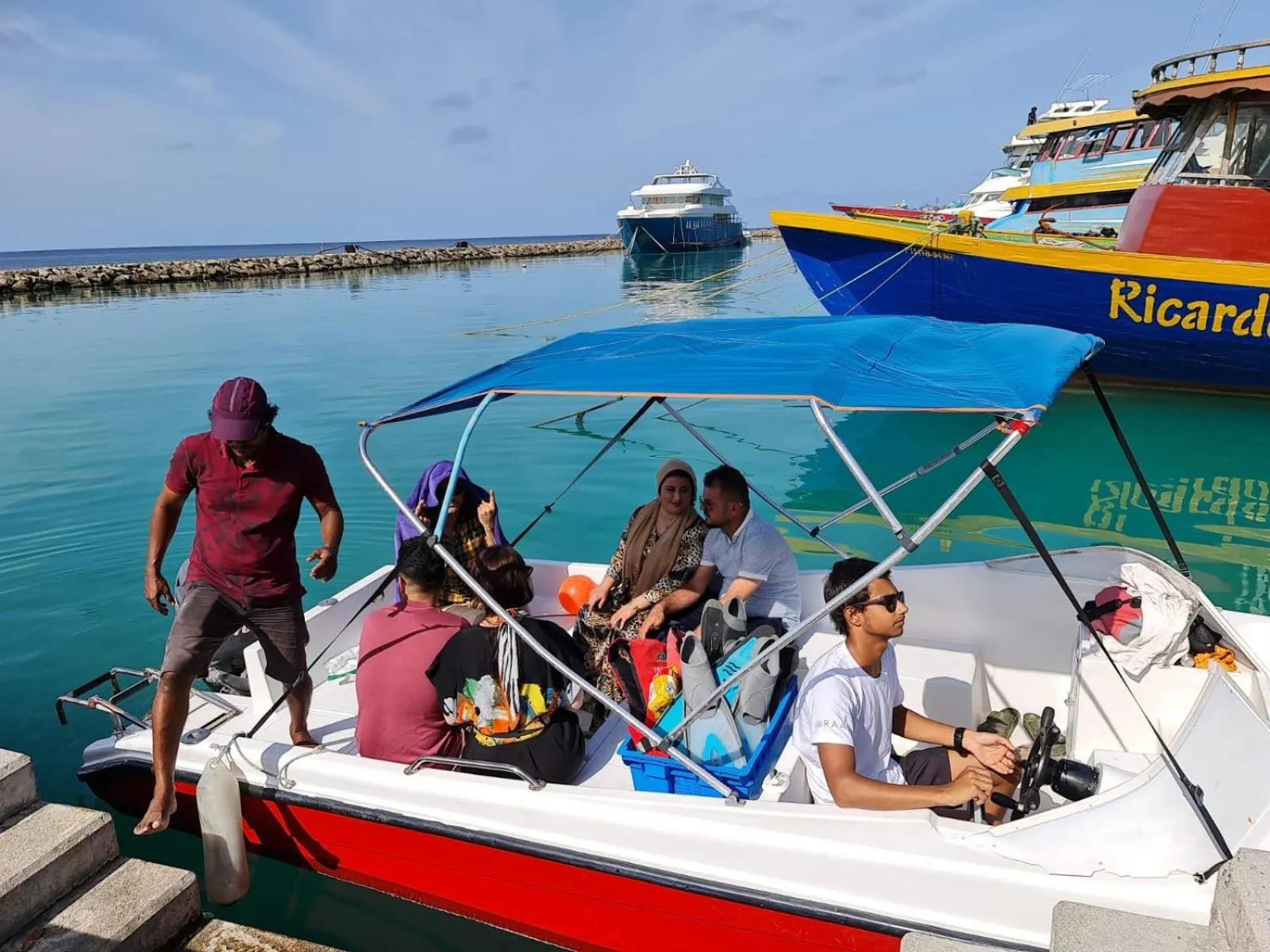 People in Liberty Guesthouse Maldives