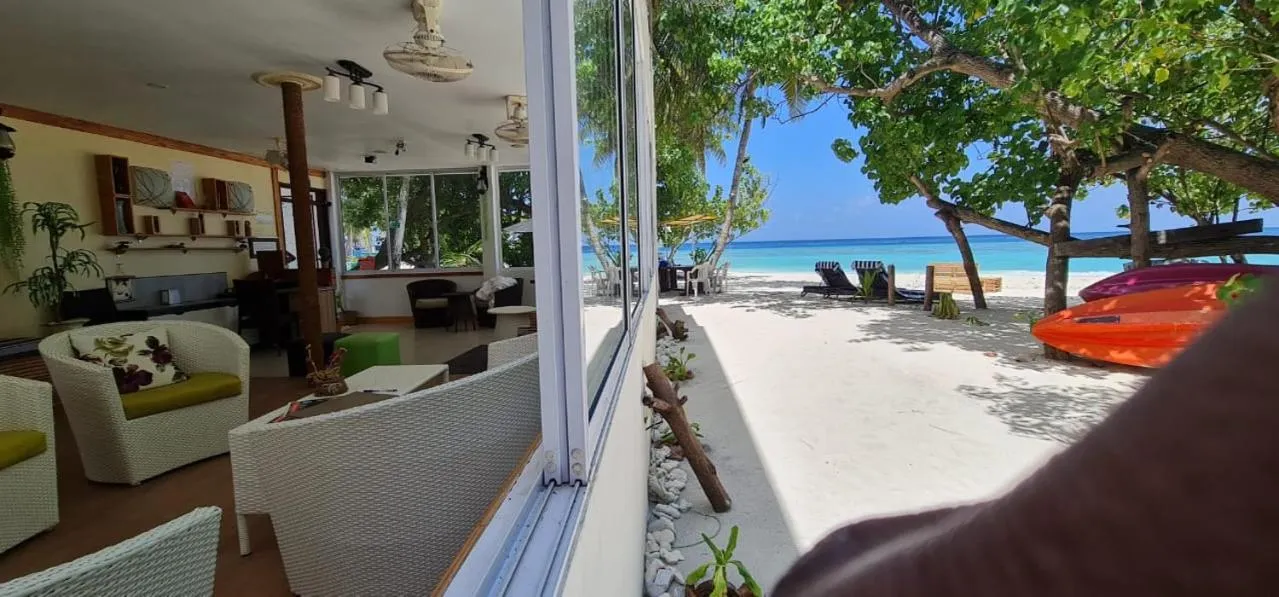 Seating area in Liberty Guesthouse Maldives
