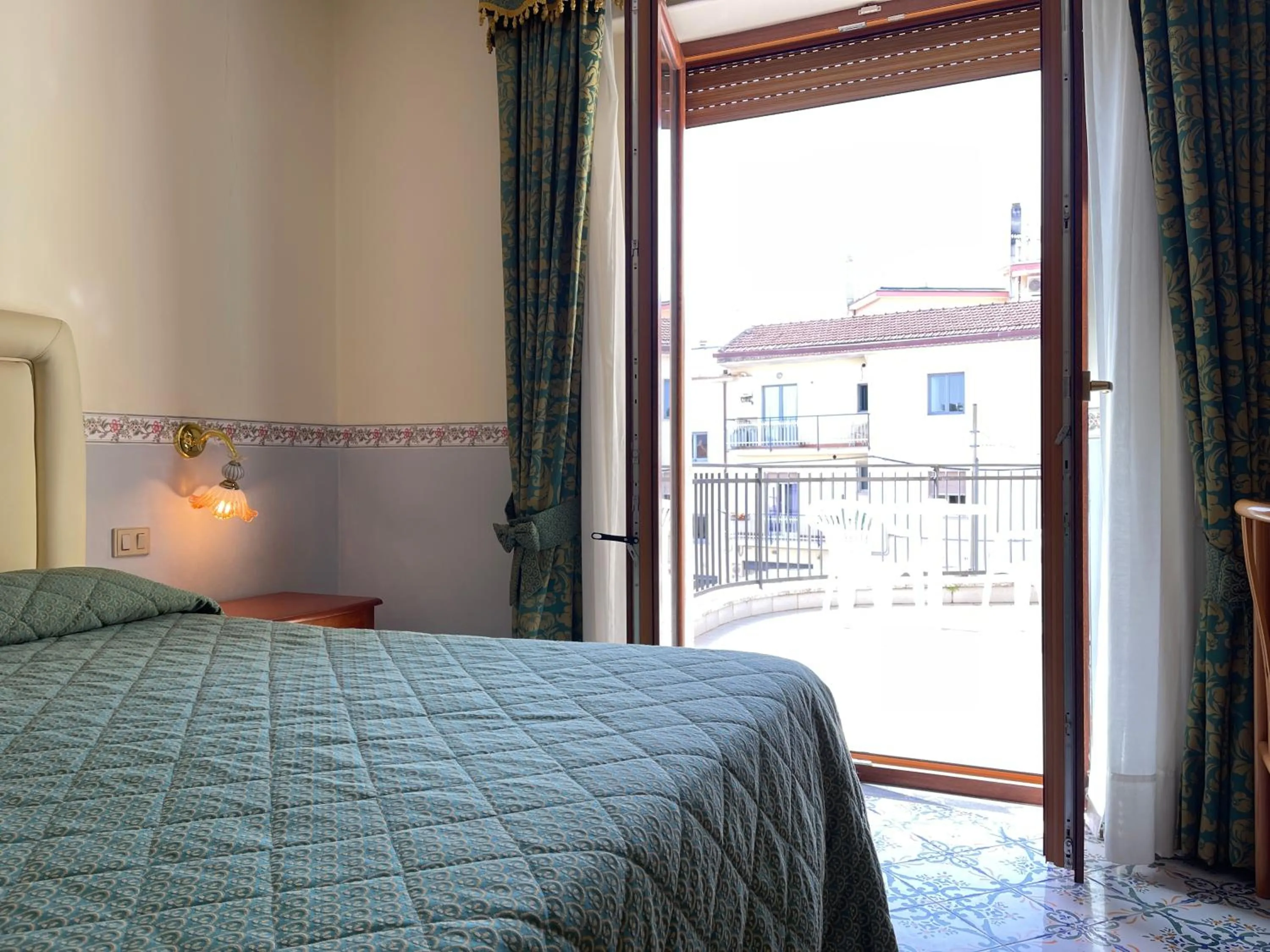 Bed in Hotel Reginella