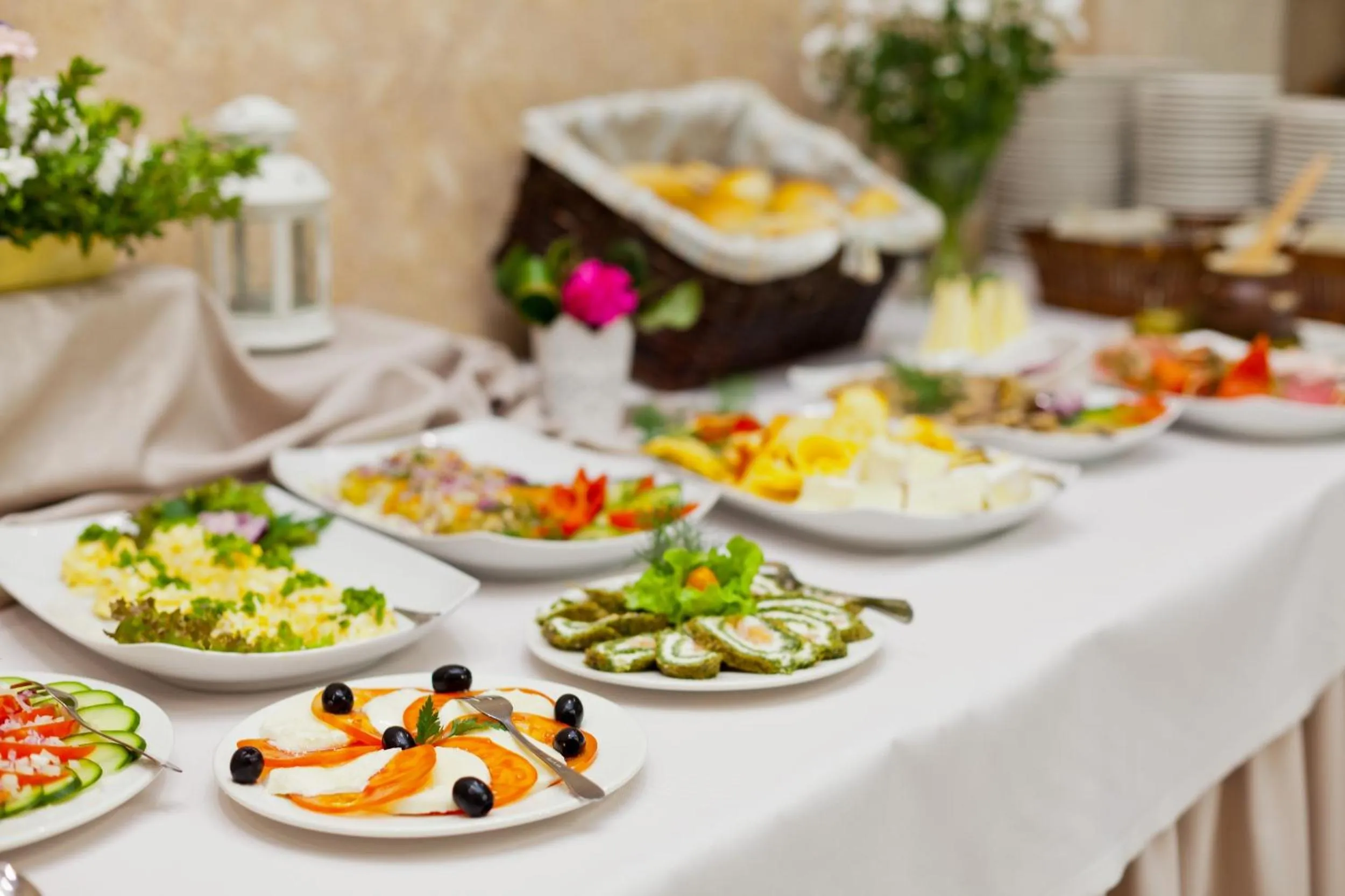 Buffet breakfast in Perła Beskidu