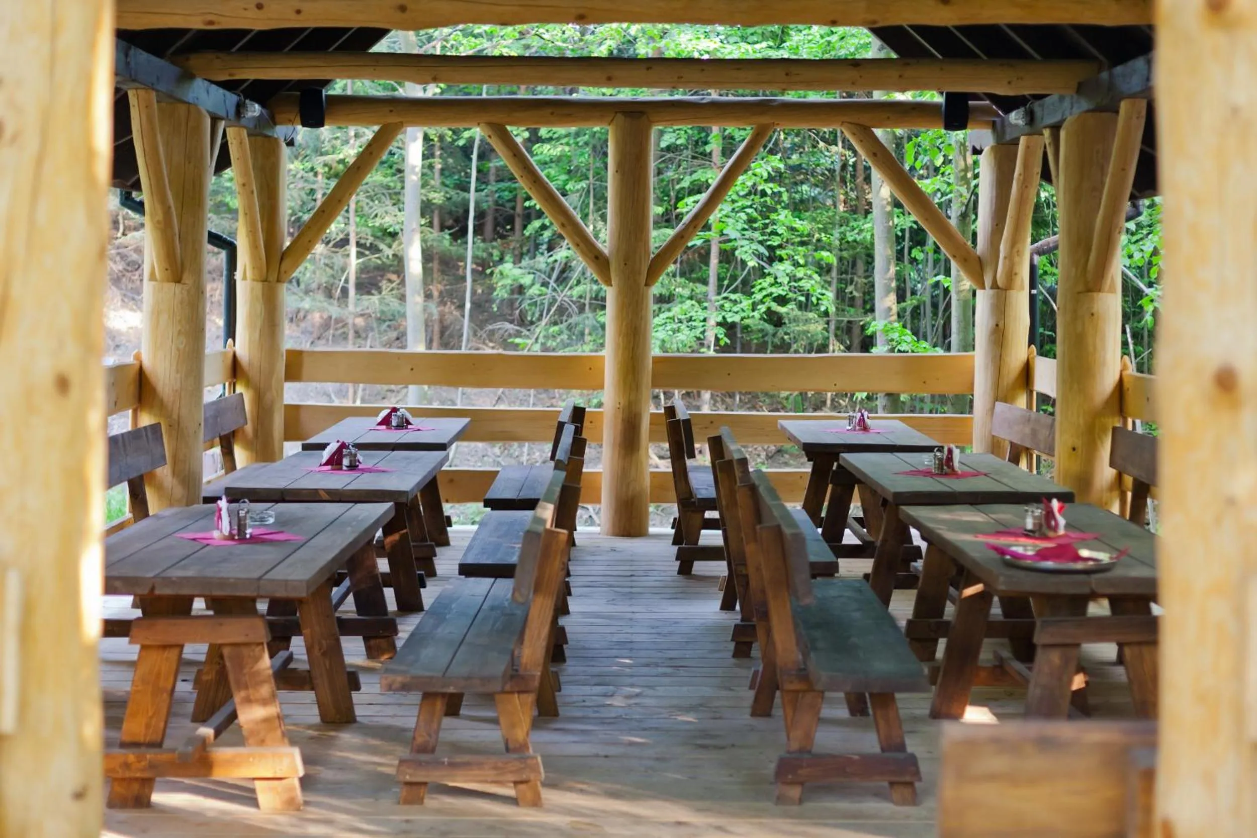 BBQ facilities in Perła Beskidu