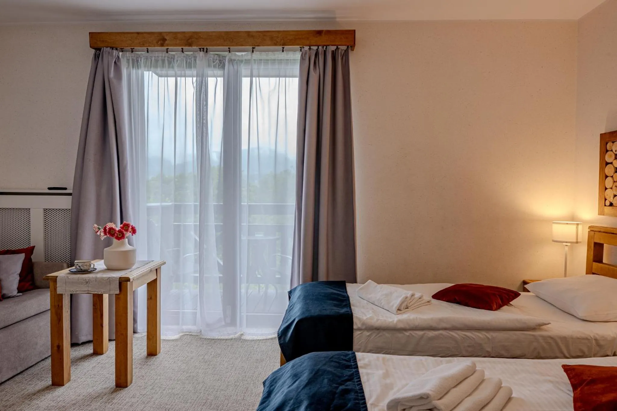 Bed in Perła Beskidu