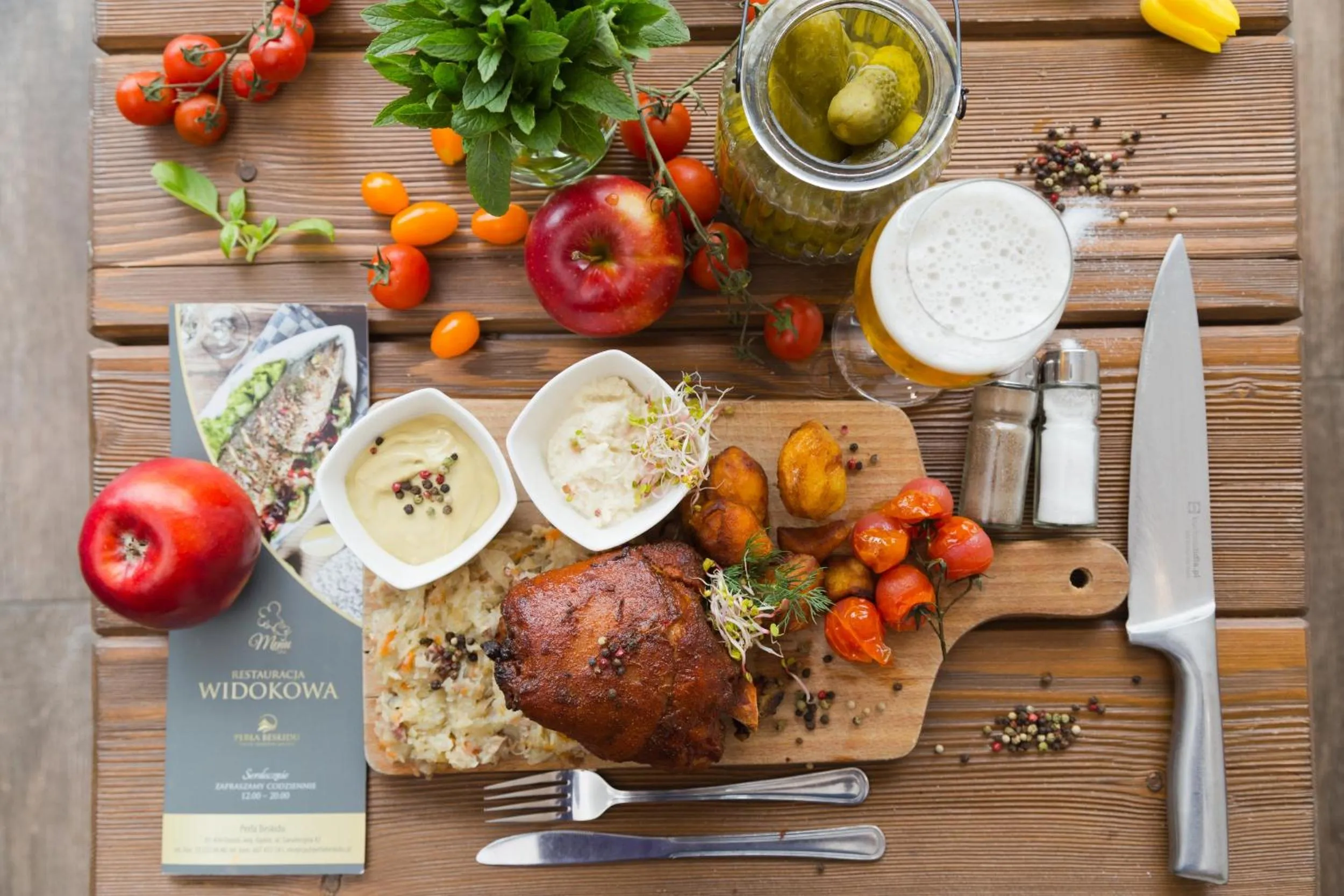 Food close-up in Perła Beskidu