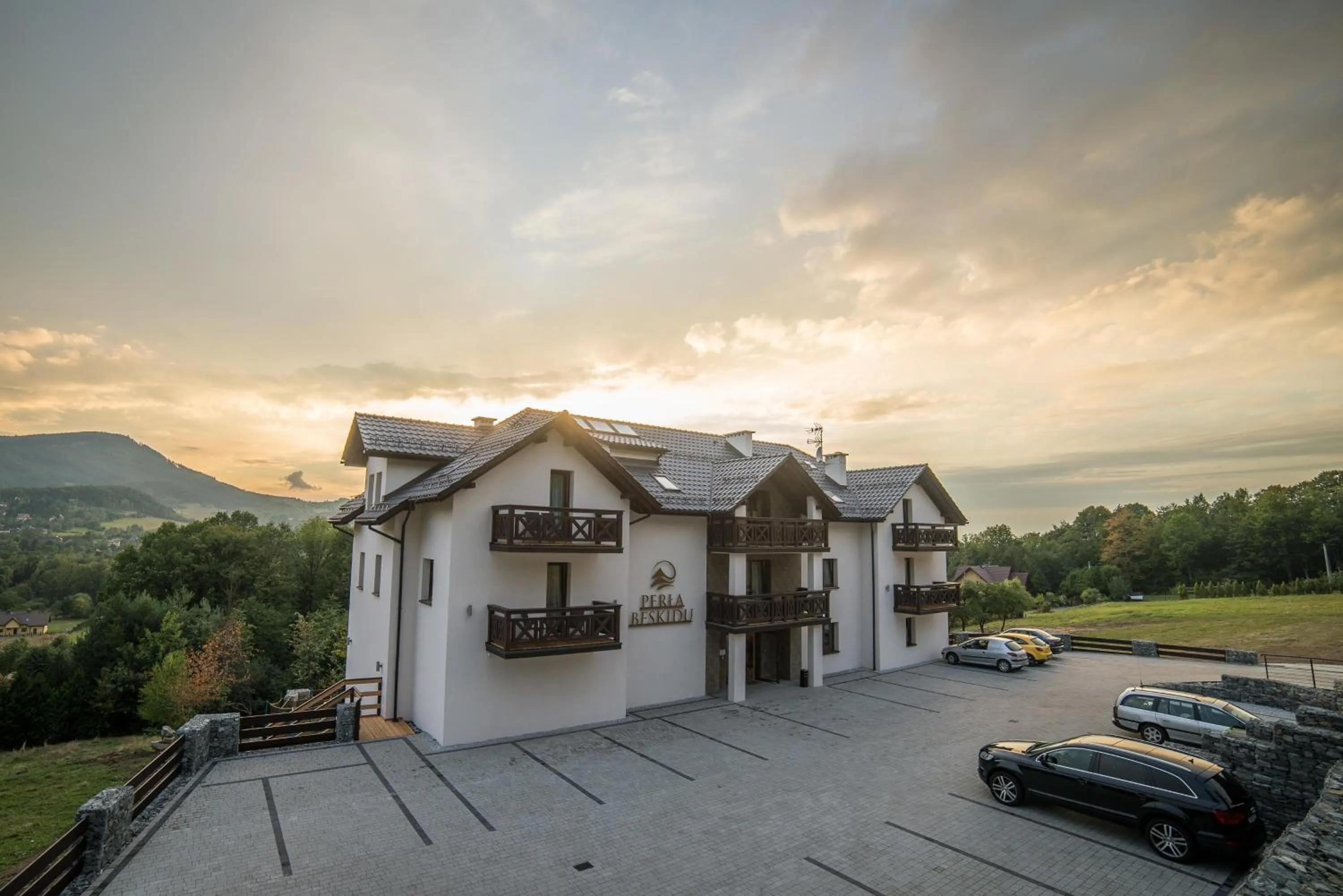 Facade/entrance in Perła Beskidu