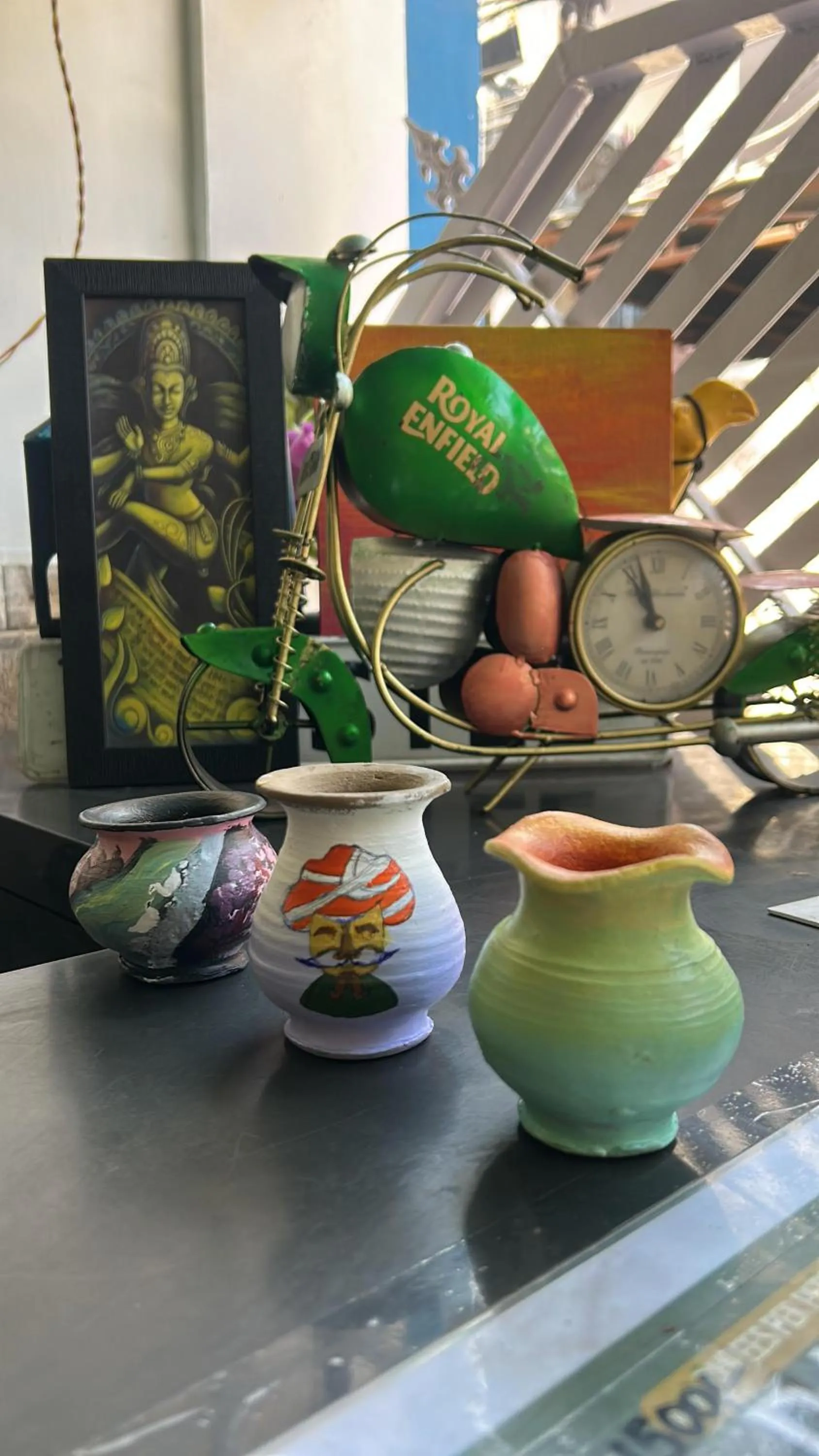 Lobby or reception in The Pink Chapter Hostel, Jaipur