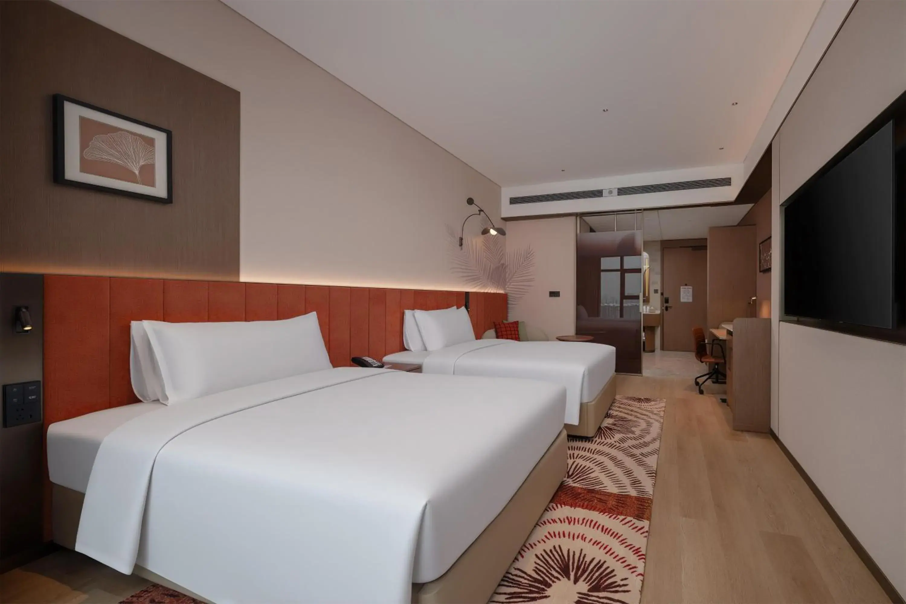 Superior Twin Room in Hilton Garden Inn Jingzhou Shashi Superior Twin Room in Hilton Garden Inn Jingzhou Shashi