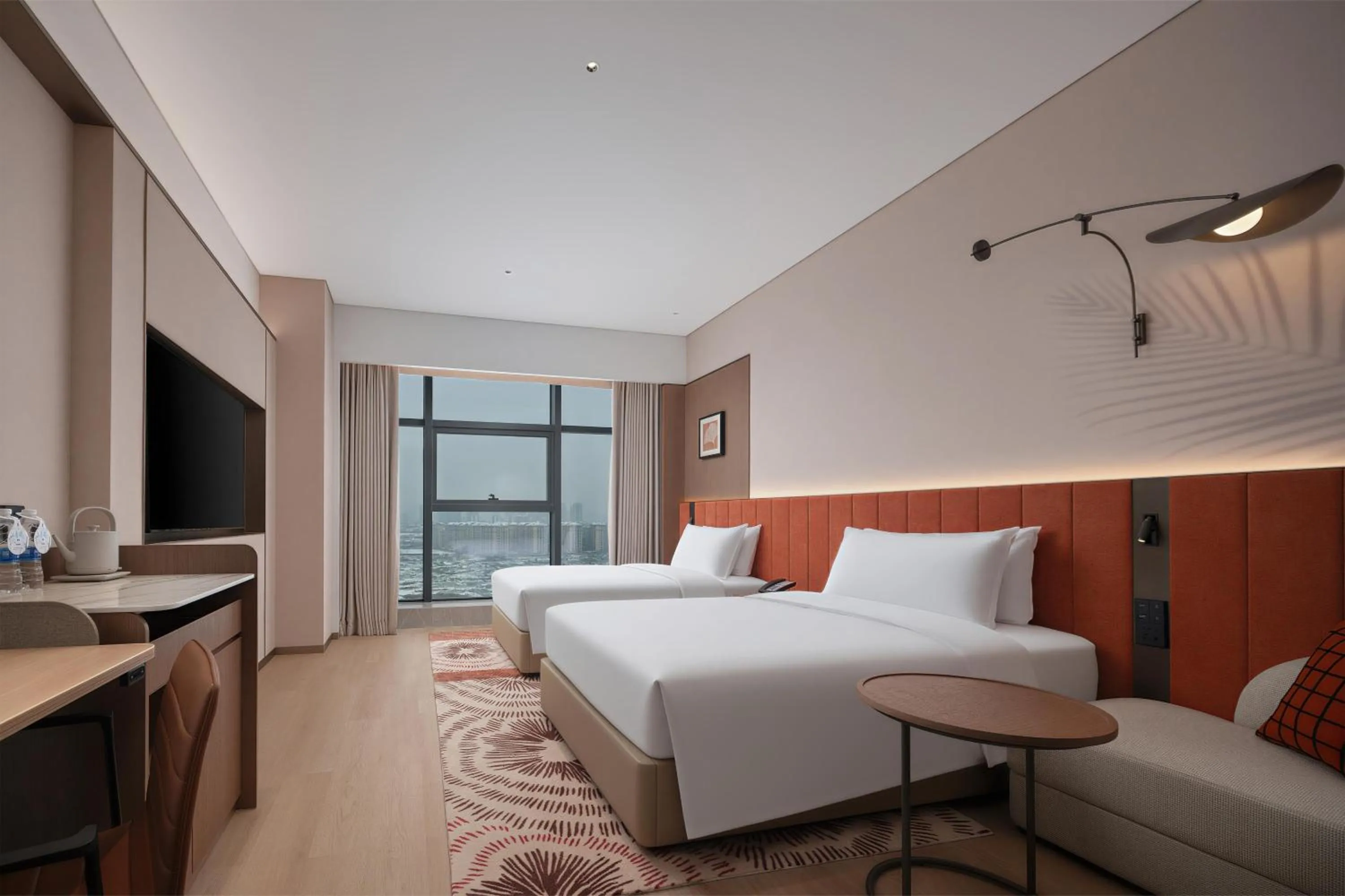 Bed in Hilton Garden Inn Jingzhou Shashi