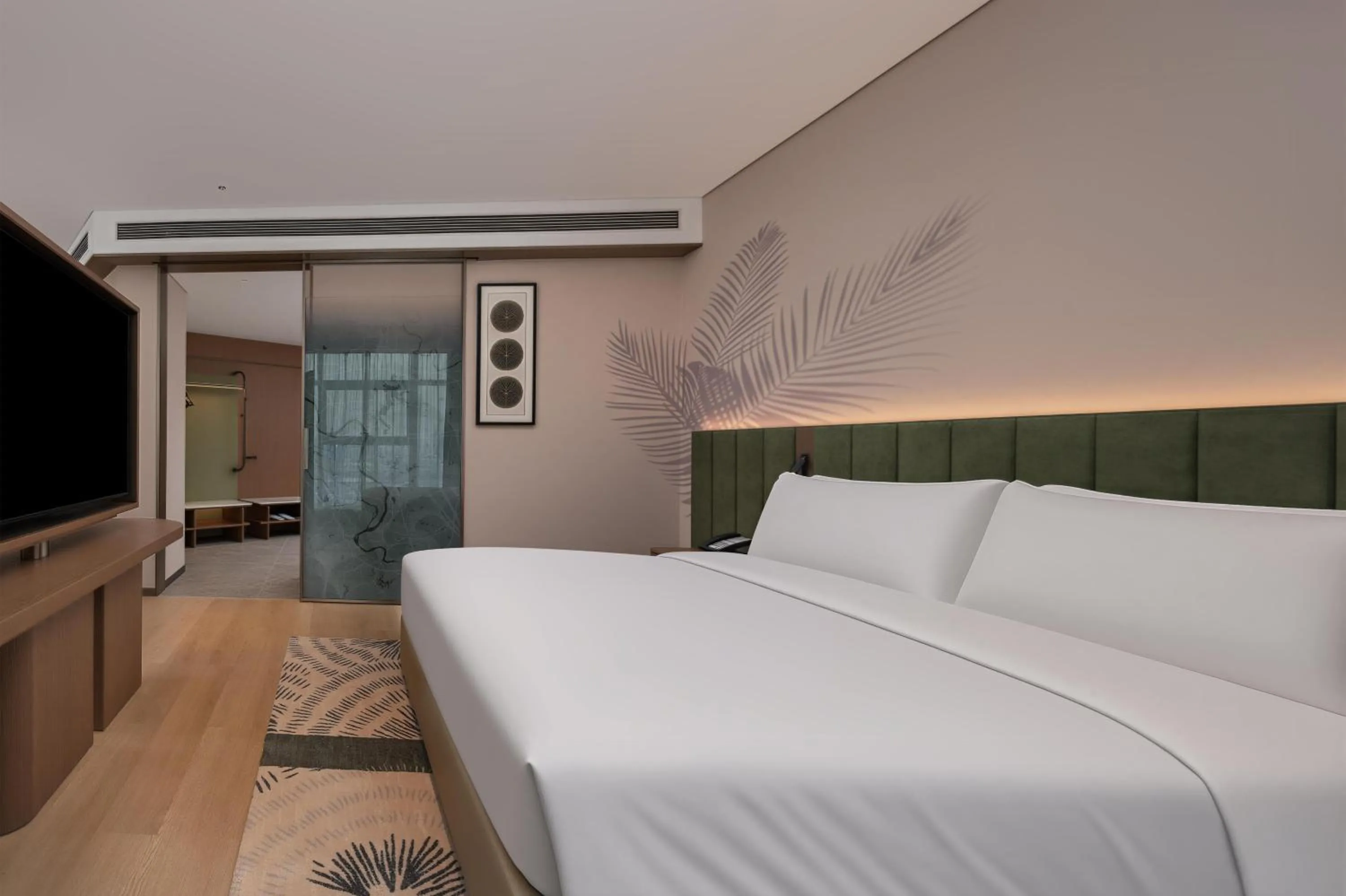 Bed in Hilton Garden Inn Jingzhou Shashi