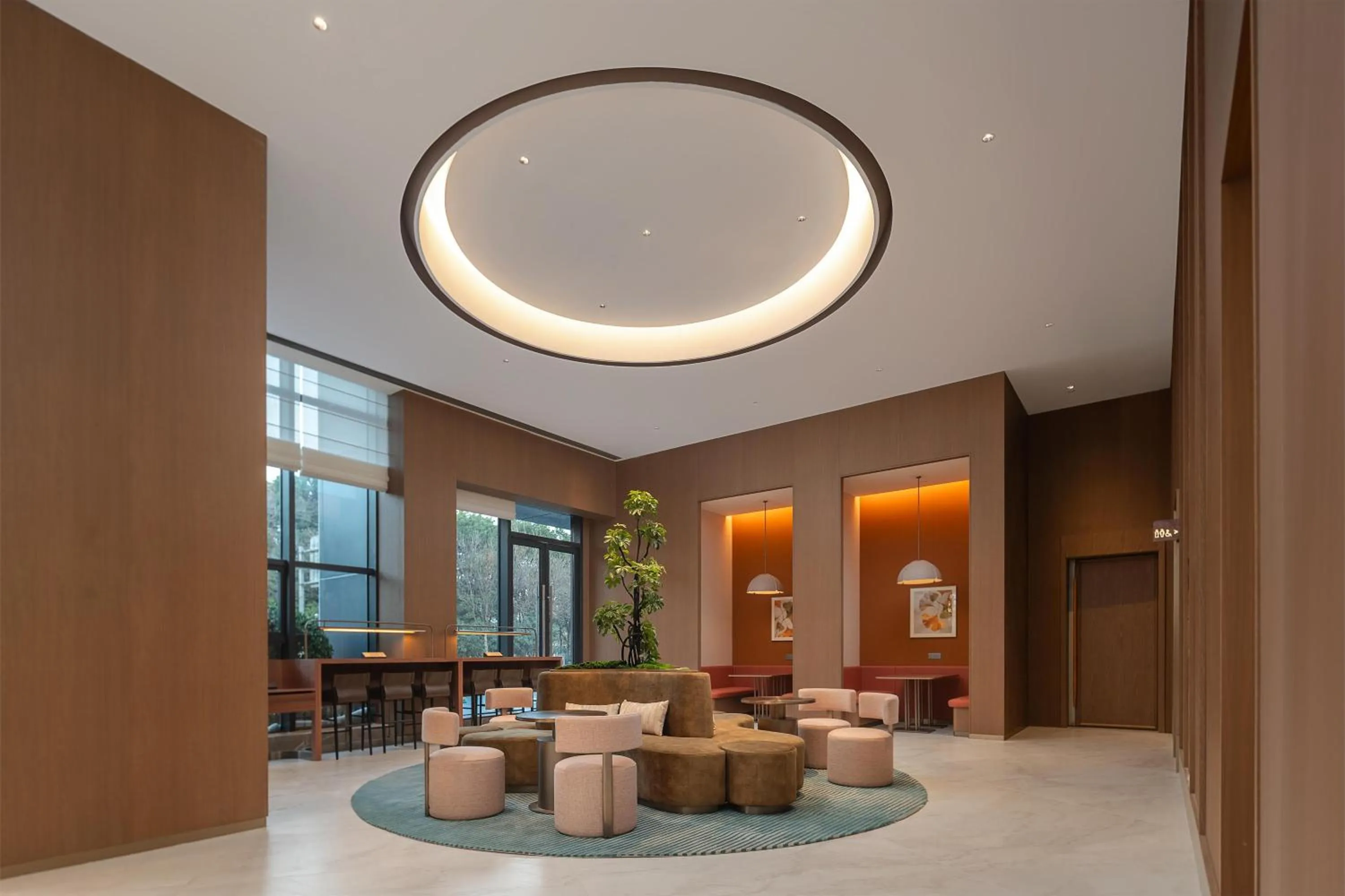 Lobby or reception in Hilton Garden Inn Jingzhou Shashi