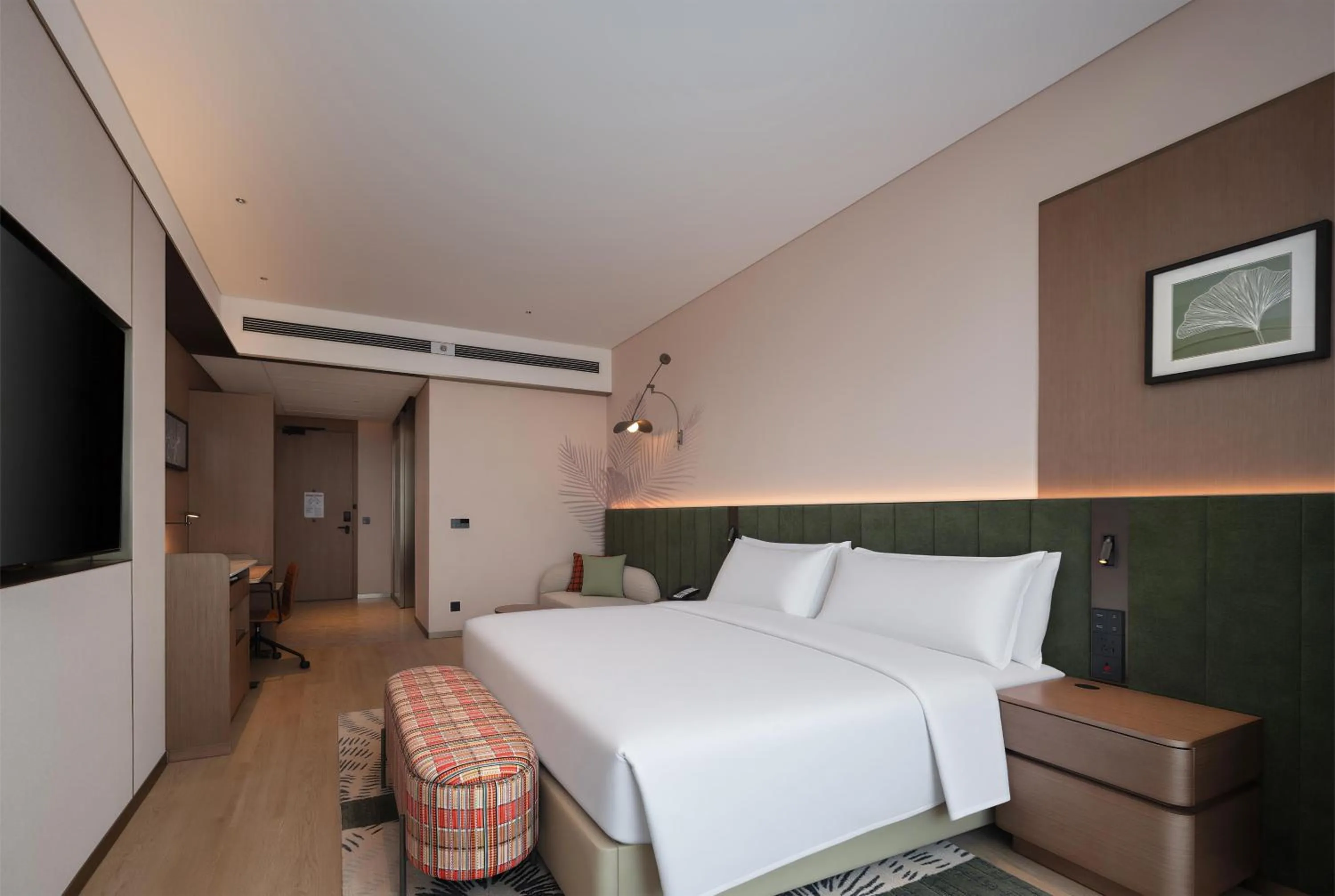 Bed in Hilton Garden Inn Jingzhou Shashi