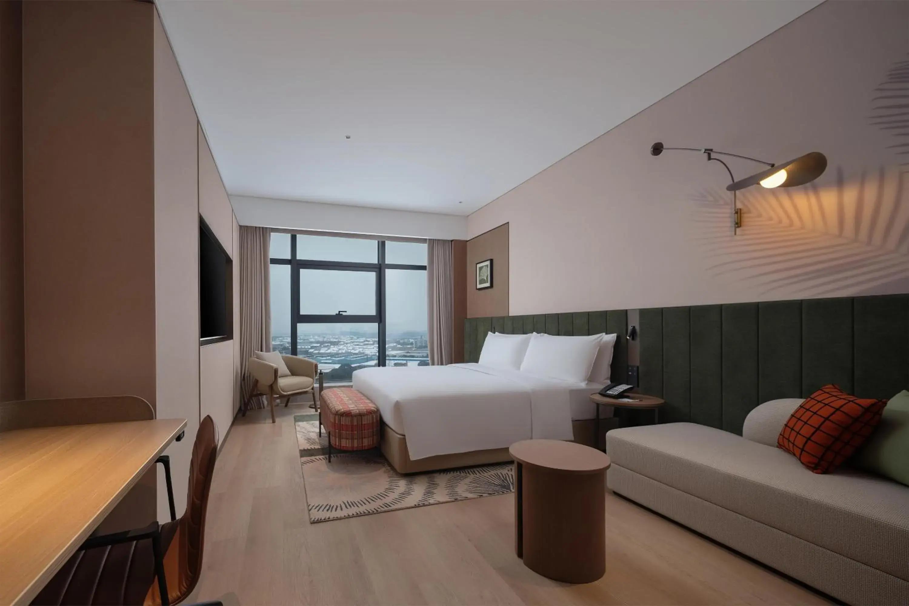 Superior King Room in Hilton Garden Inn Jingzhou Shashi Superior King Room in Hilton Garden Inn Jingzhou Shashi