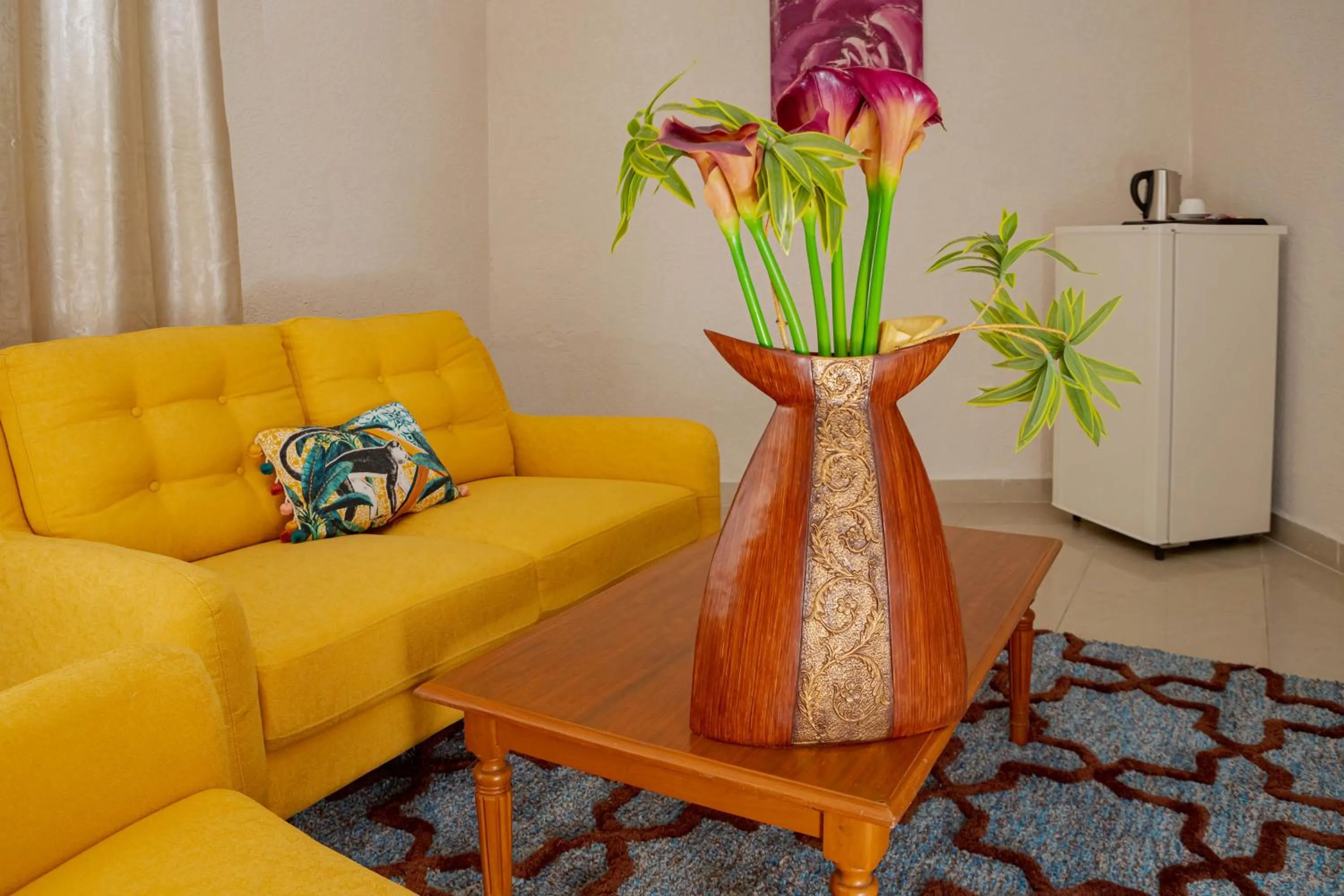 Living room in Hotel Hibiscus Louis