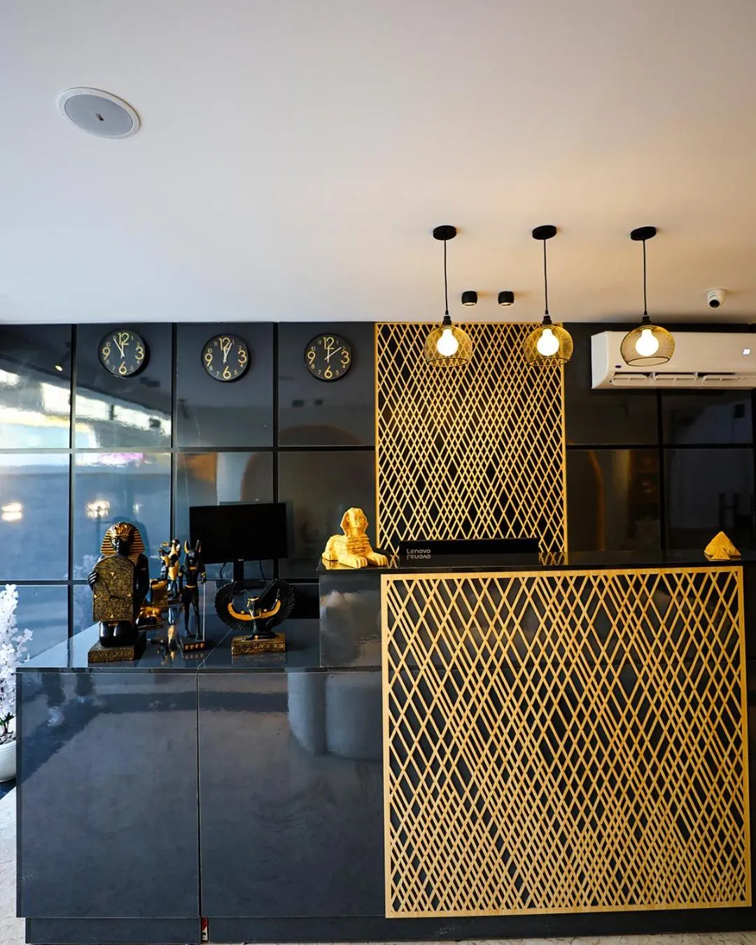 Lobby or reception in Palacio Pyramids Hotel