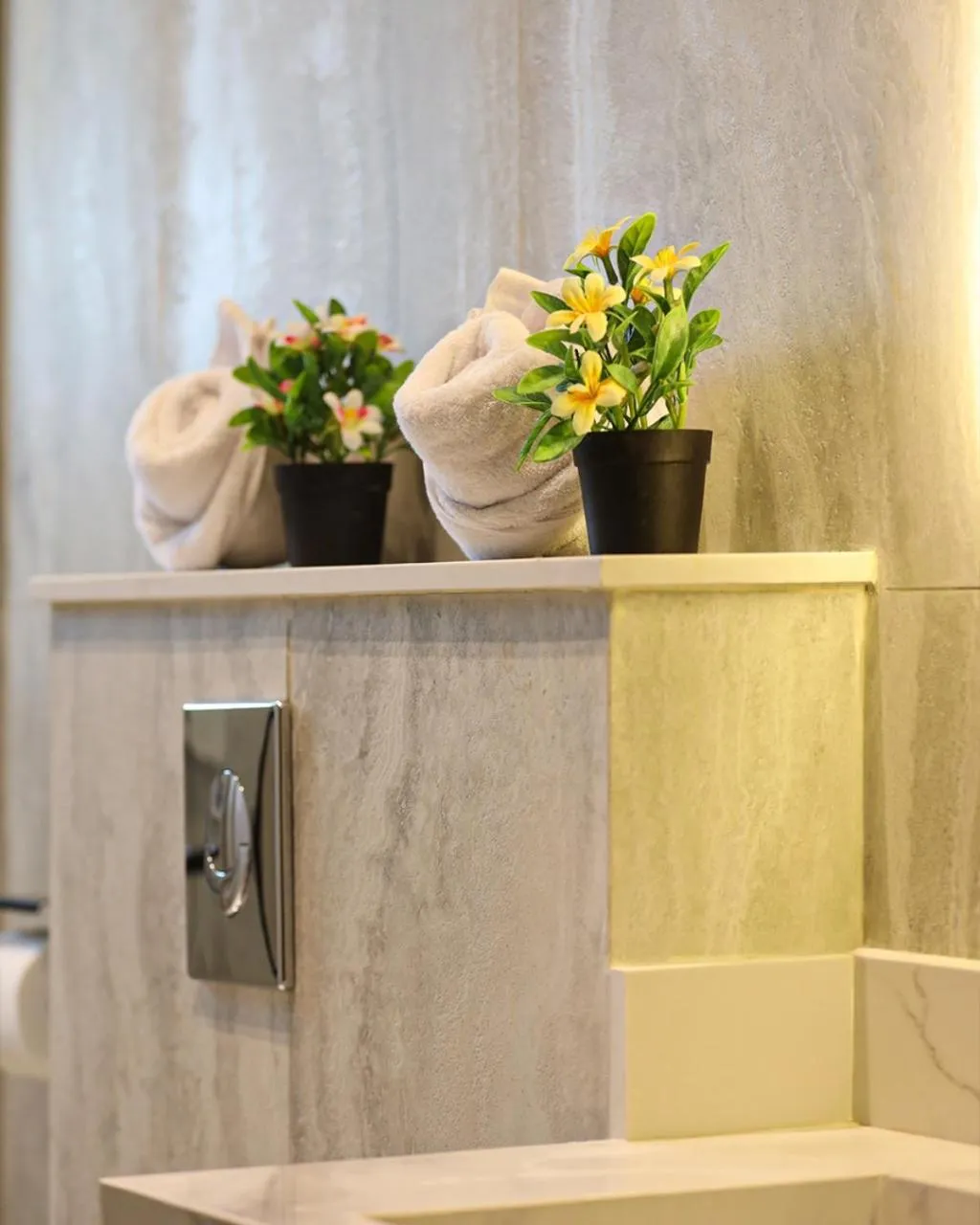 Bathroom in Palacio Pyramids Hotel