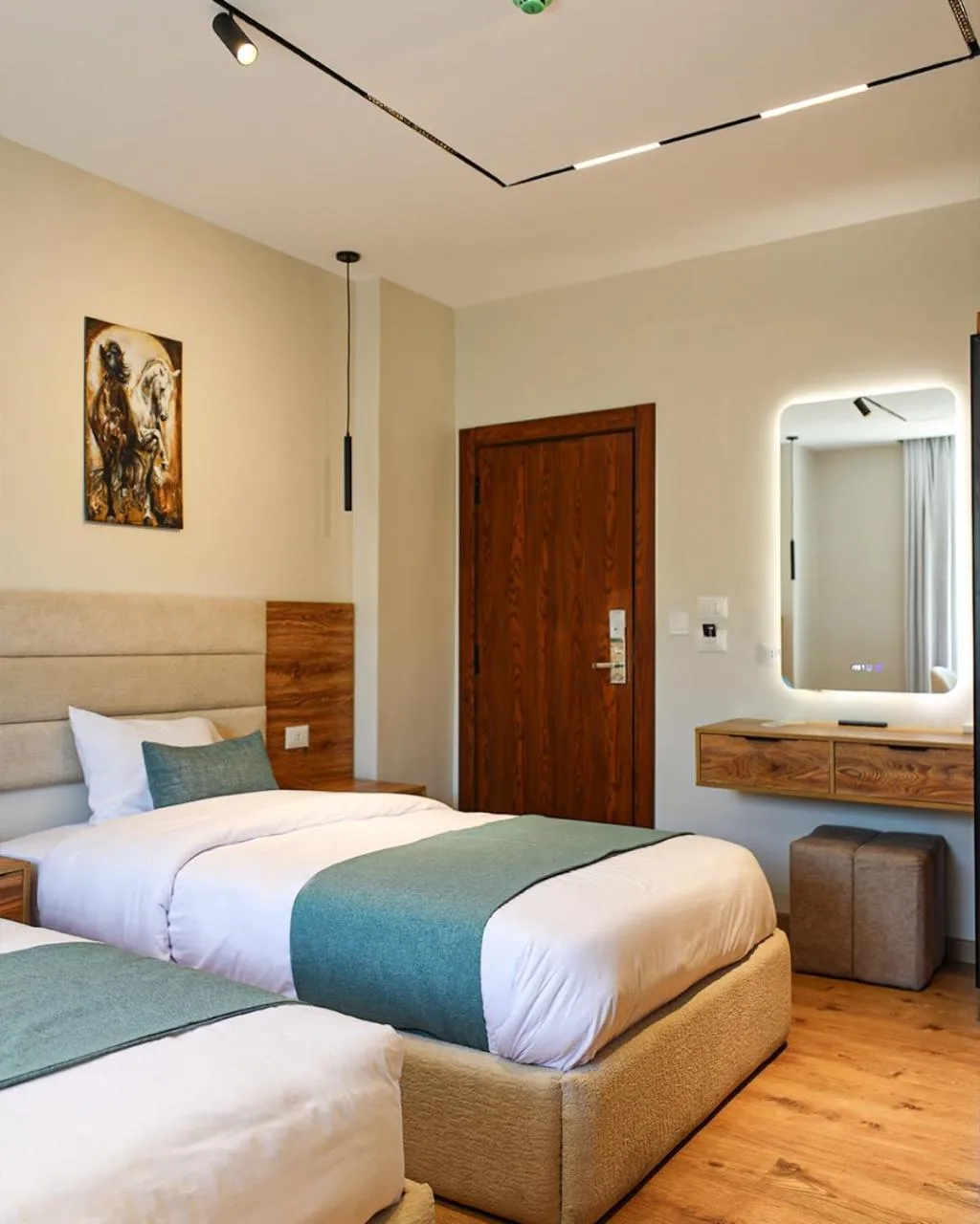 Bed in Palacio Pyramids Hotel