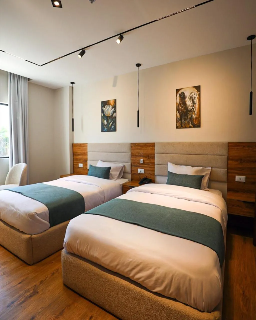 Bed in Palacio Pyramids Hotel