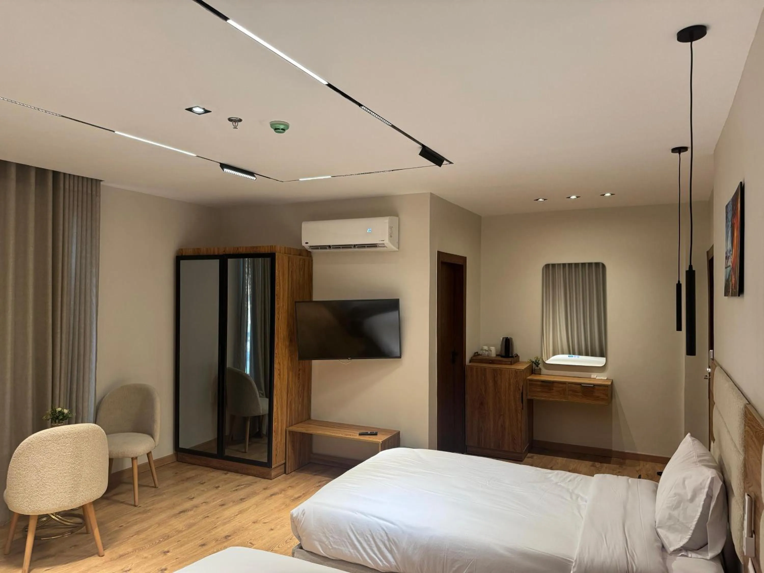 Bed in Palacio Pyramids Hotel