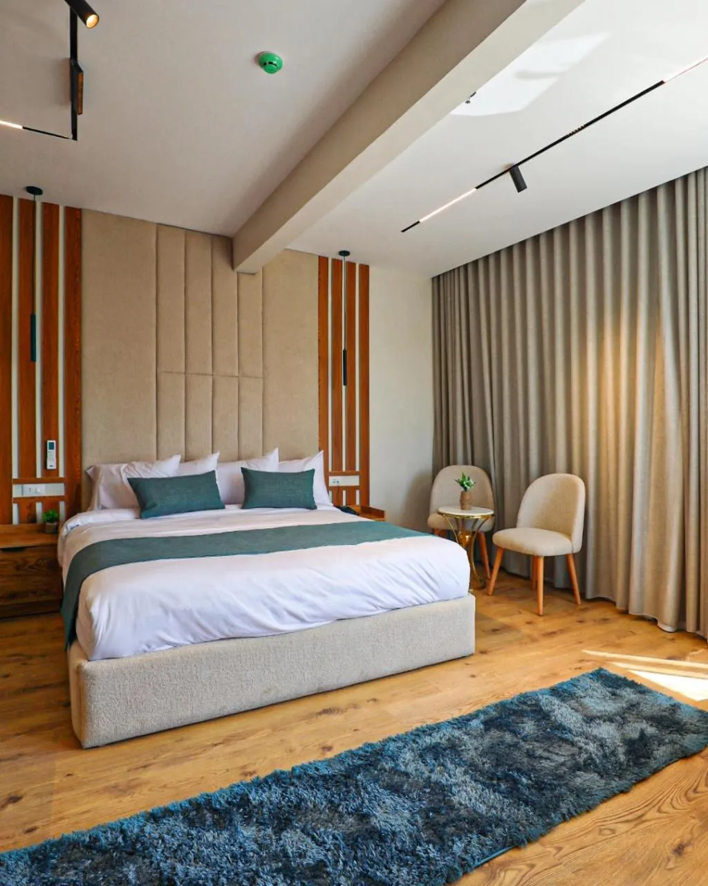 Bed in Palacio Pyramids Hotel