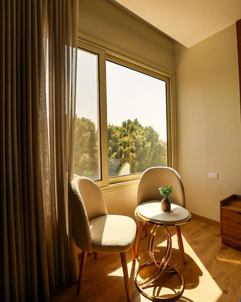 Living room in Palacio Pyramids Hotel