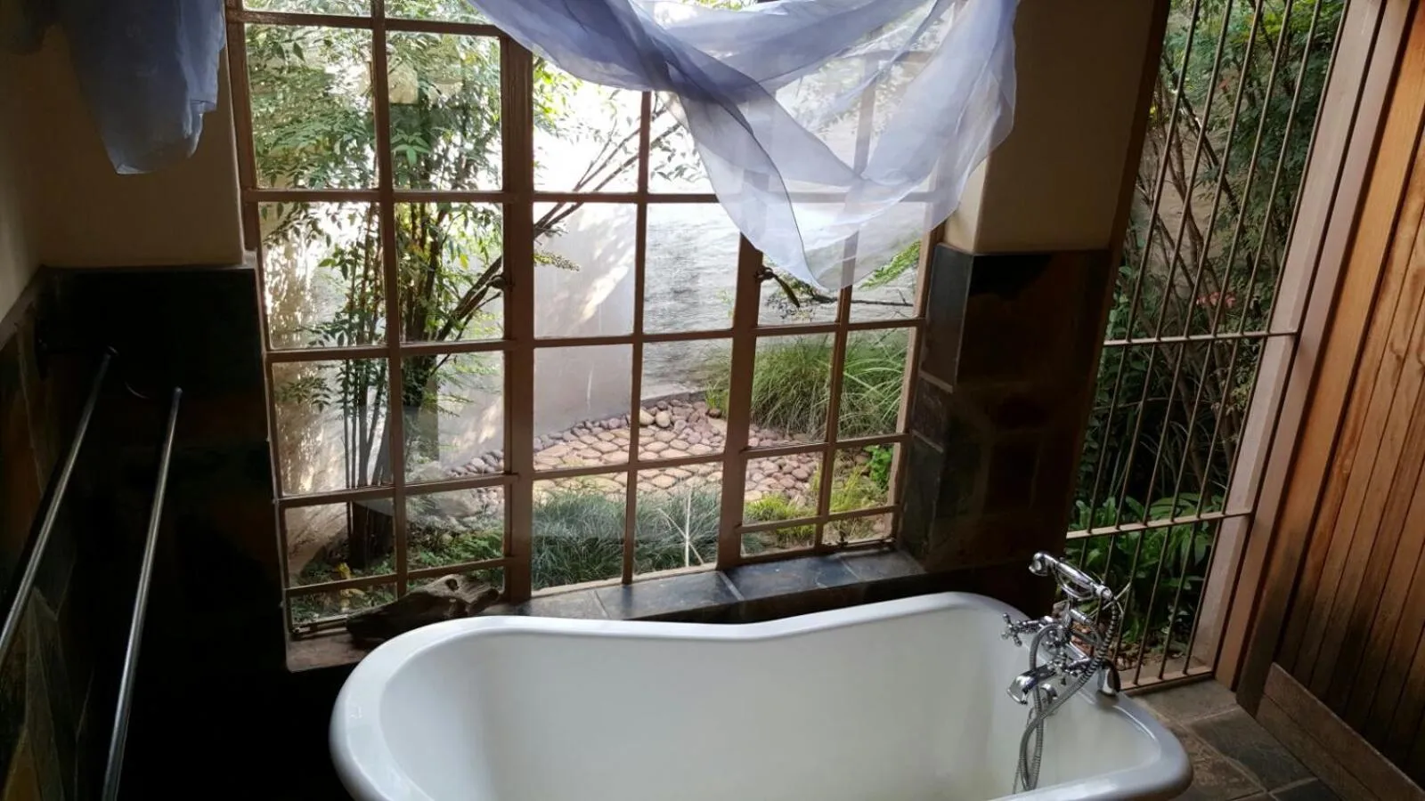 Bathroom in African Silhouette Guesthouse