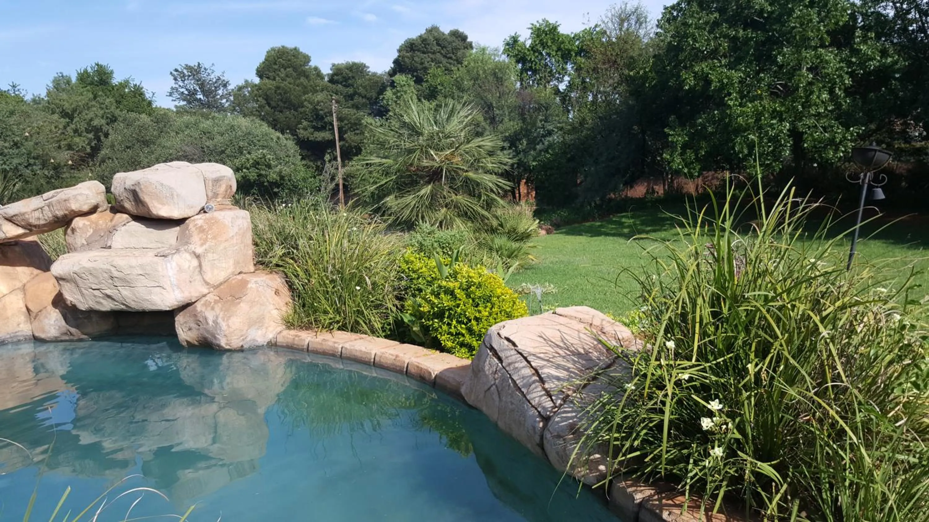 Swimming pool in African Silhouette Guesthouse